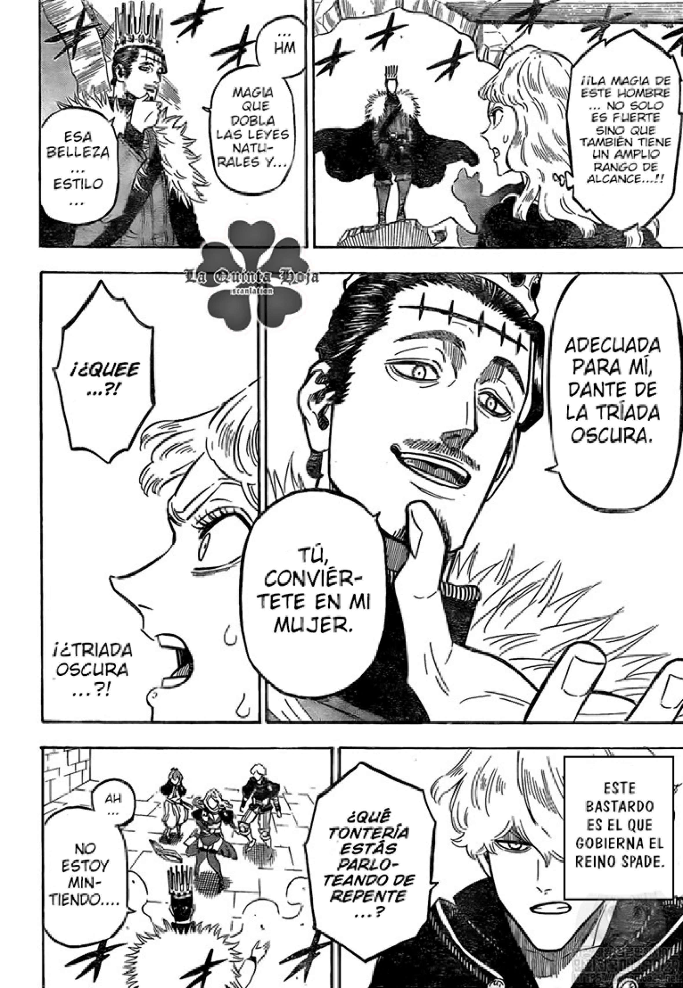 Read black Clover es Manga Online