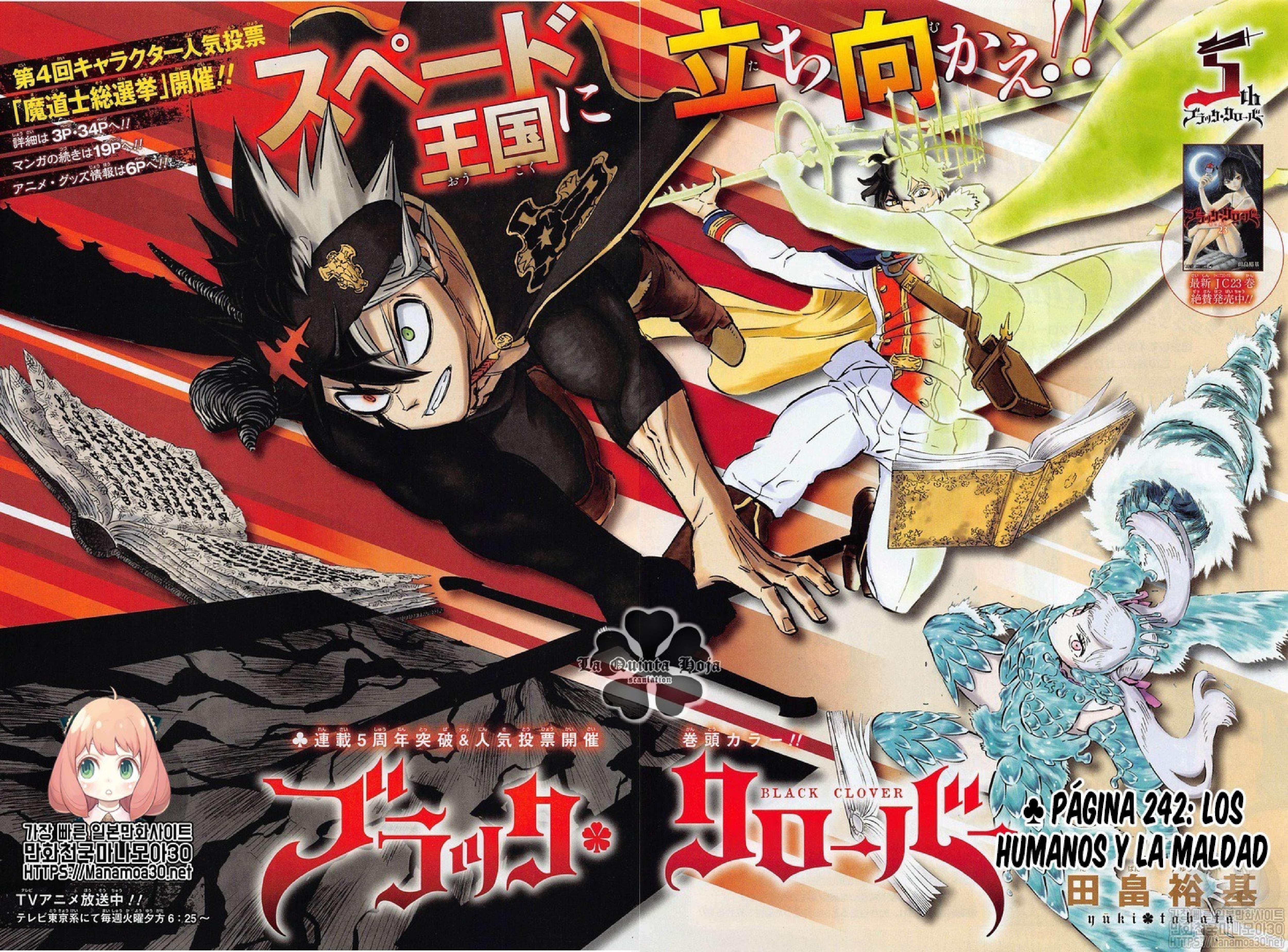 Read black Clover es Manga Online