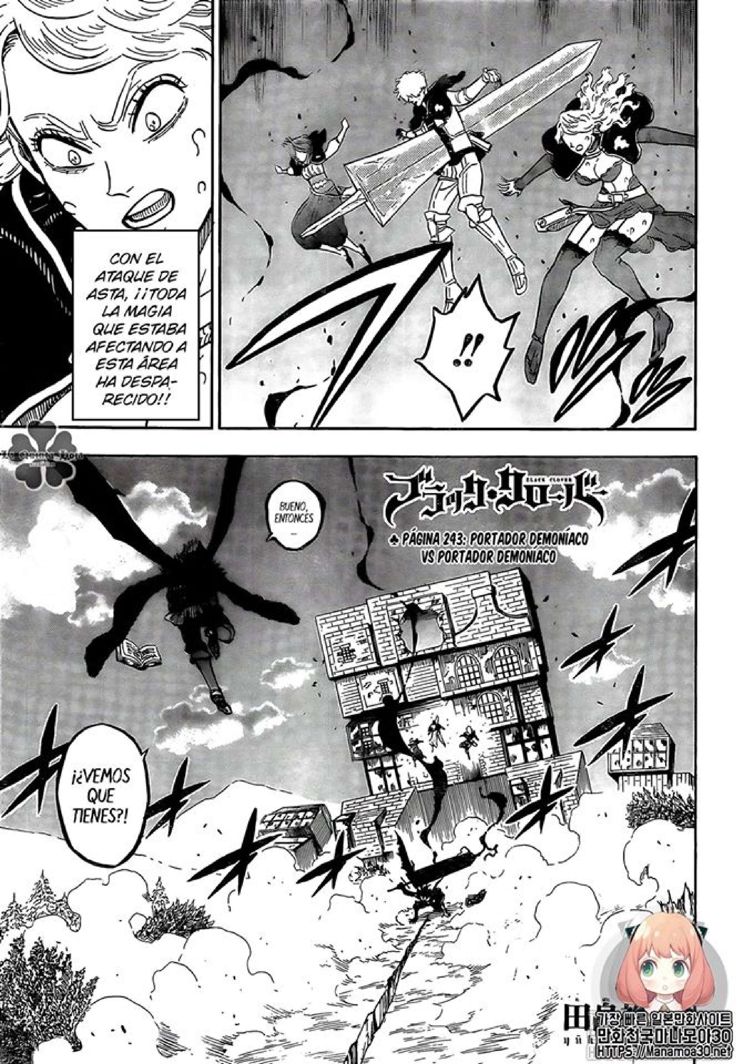 Read black Clover es Manga Online