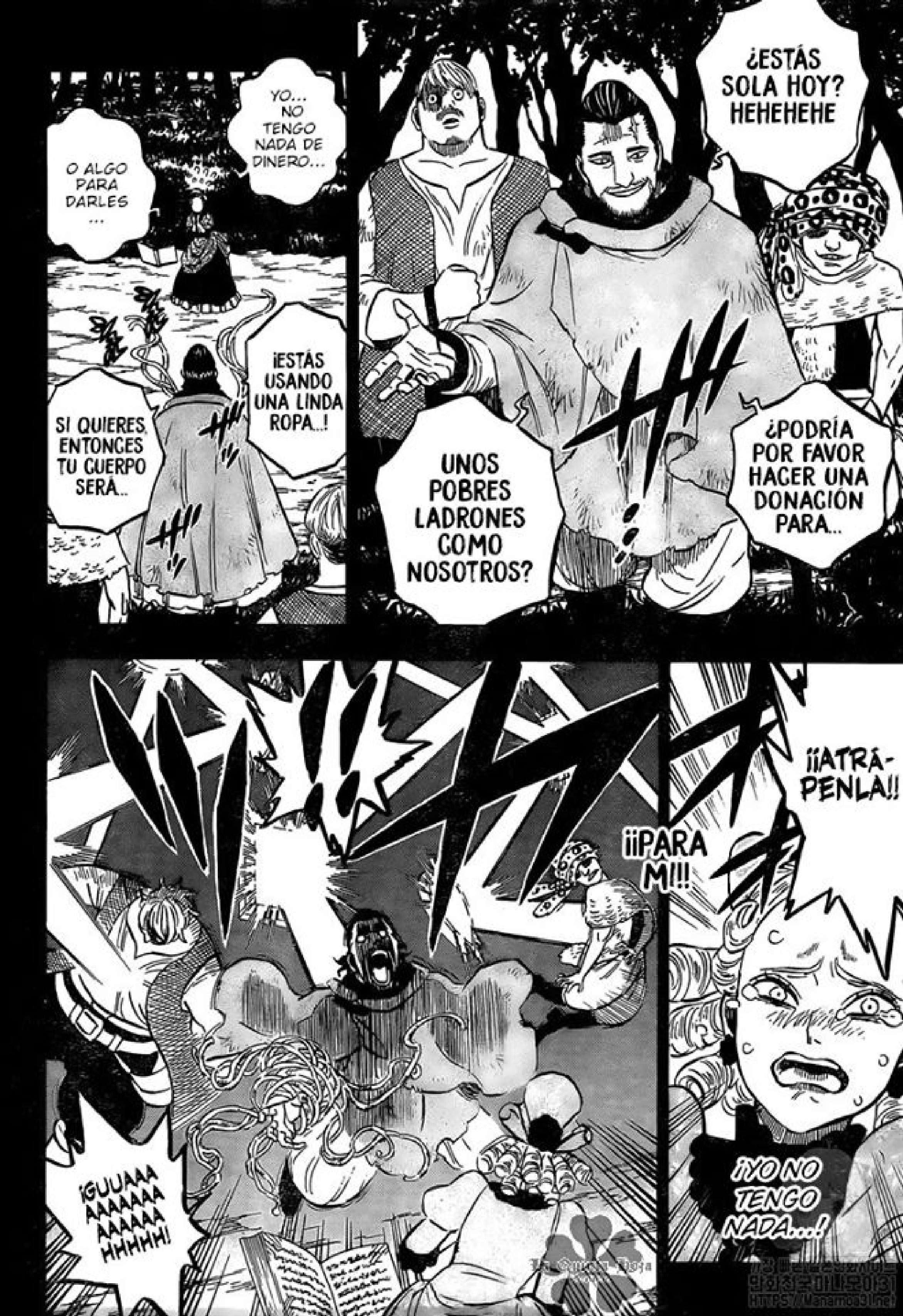 Read black Clover es Manga Online