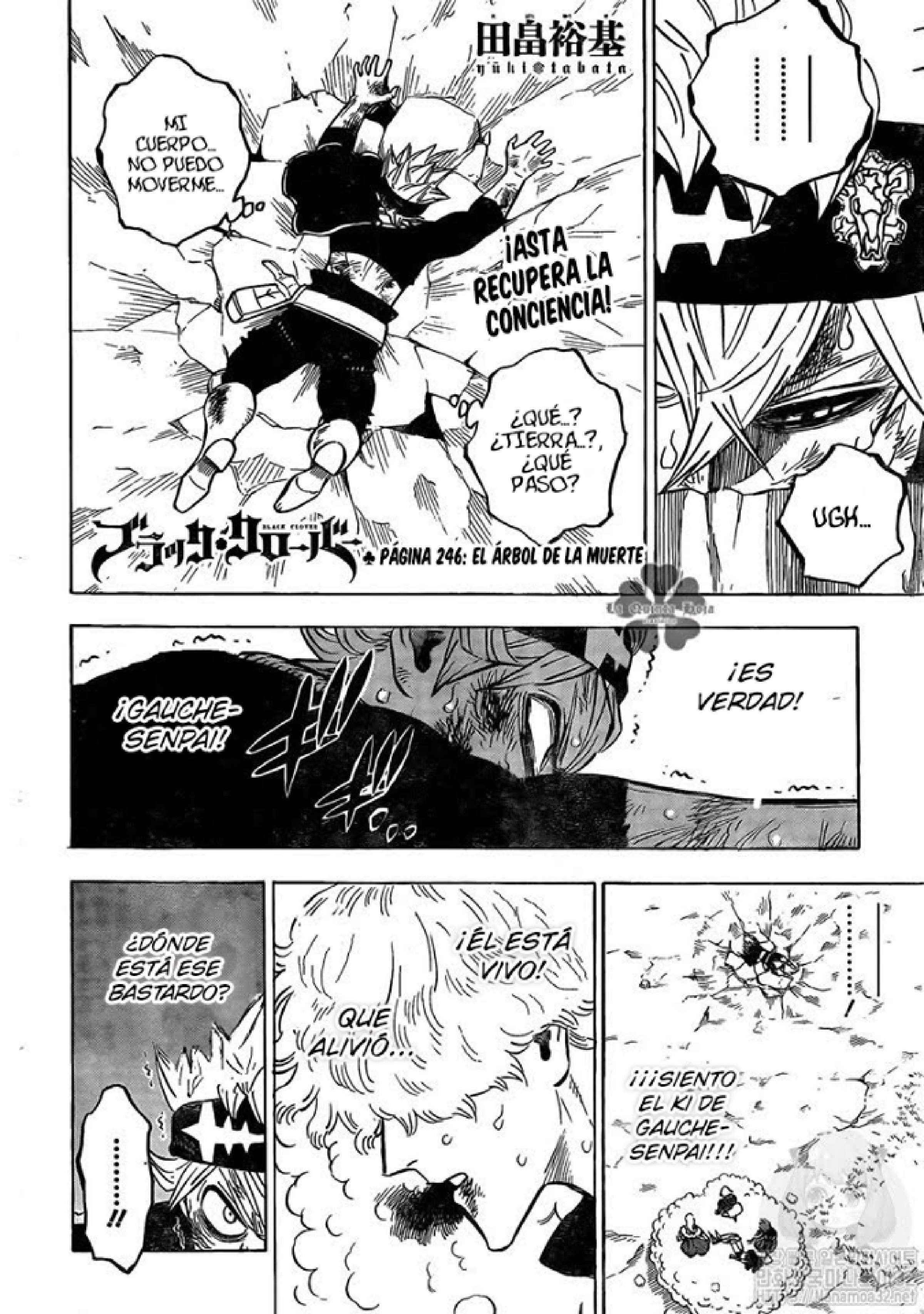 Read black Clover es Manga Online