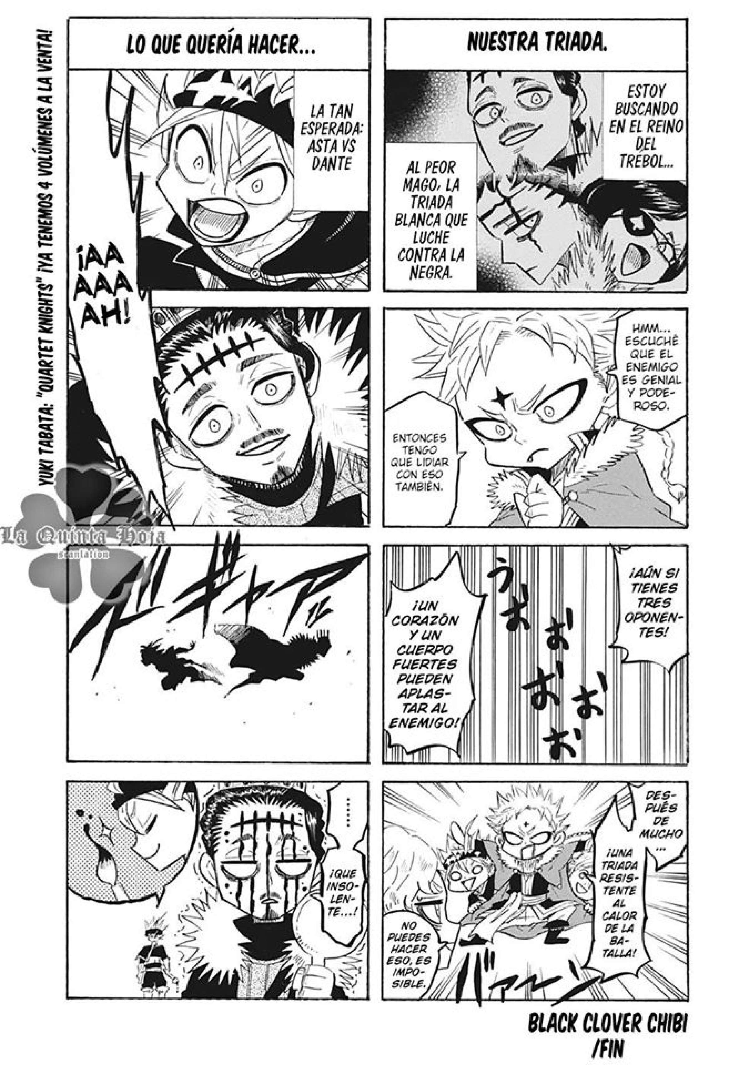 Read black Clover es Manga Online