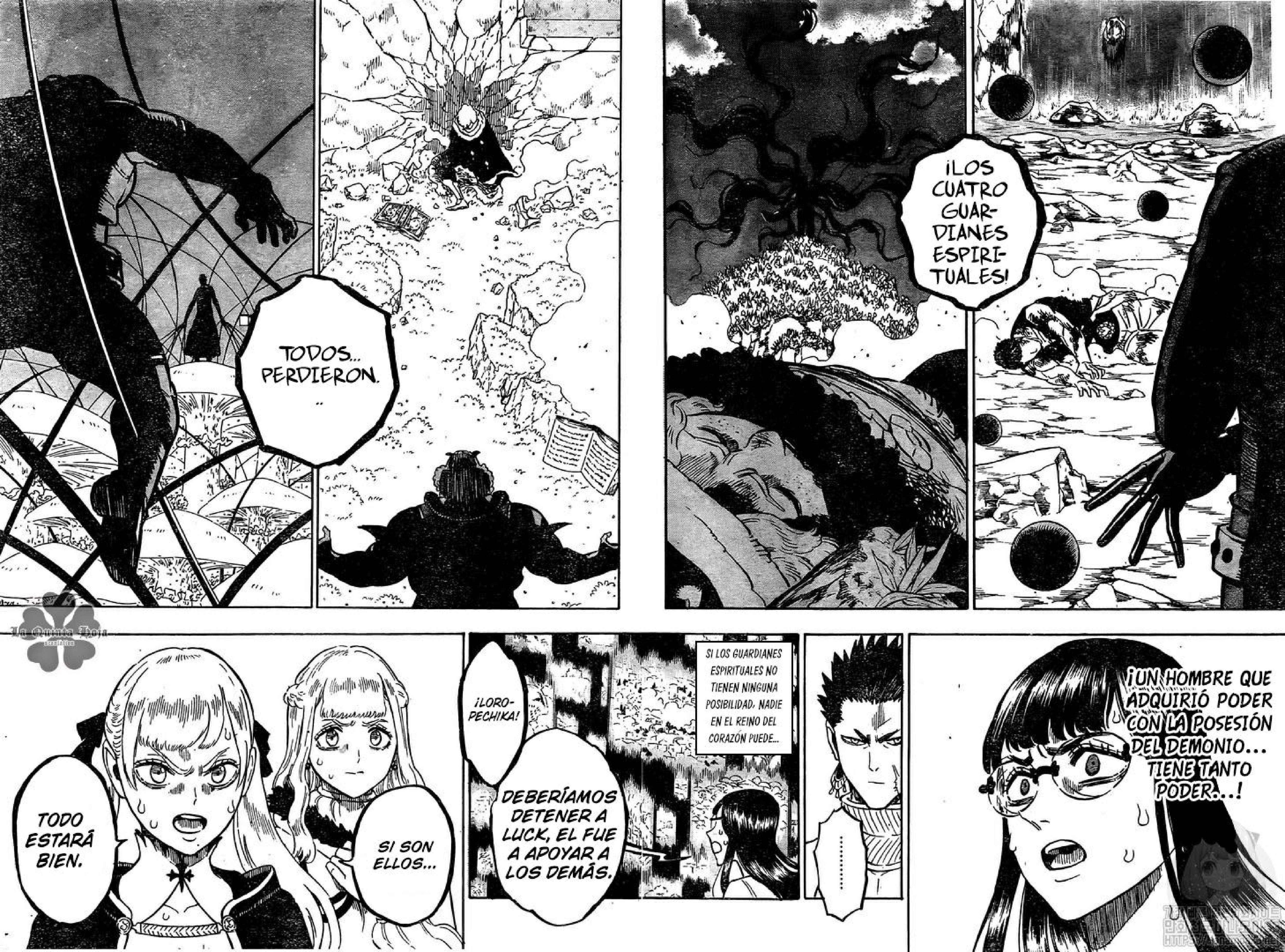 Read black Clover es Manga Online