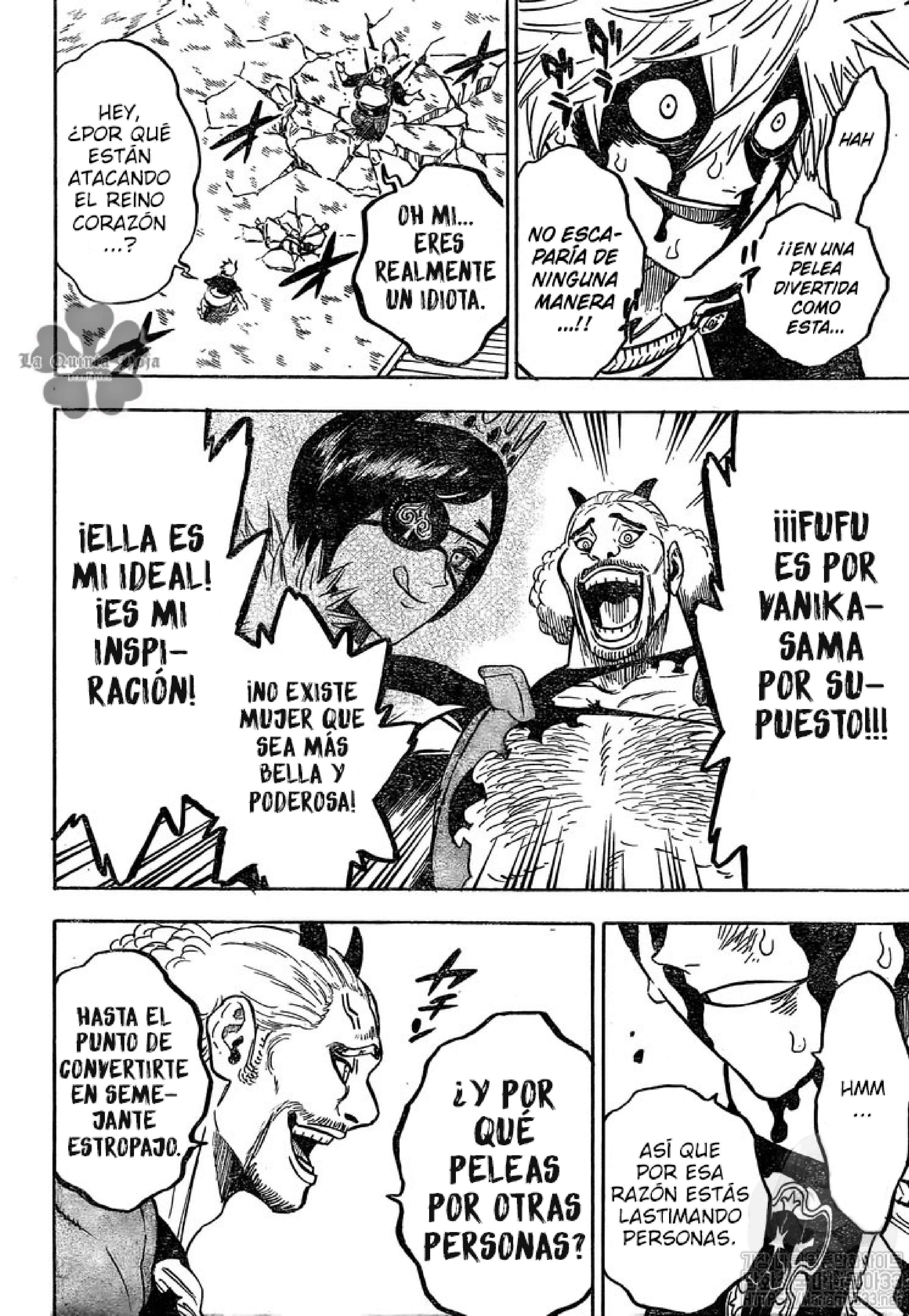 Read black Clover es Manga Online