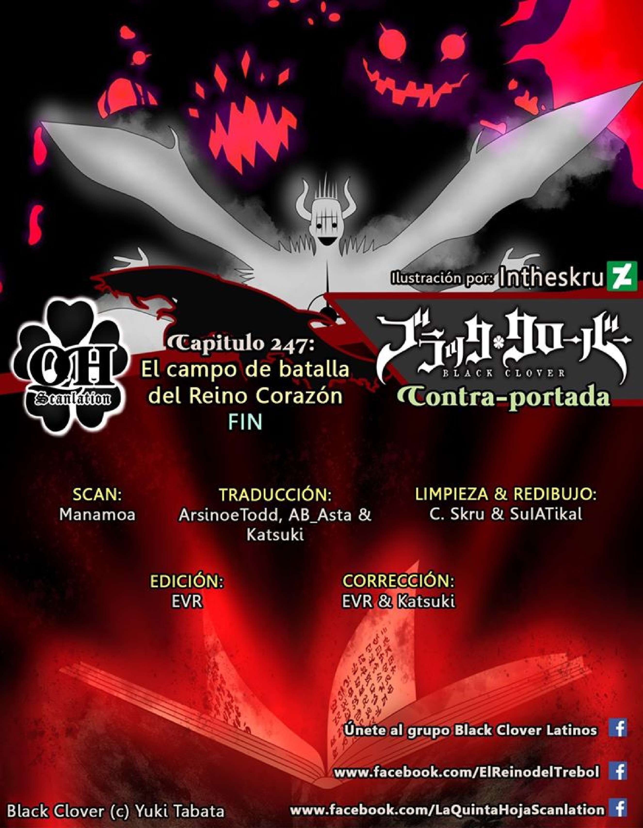 Read black Clover es Manga Online