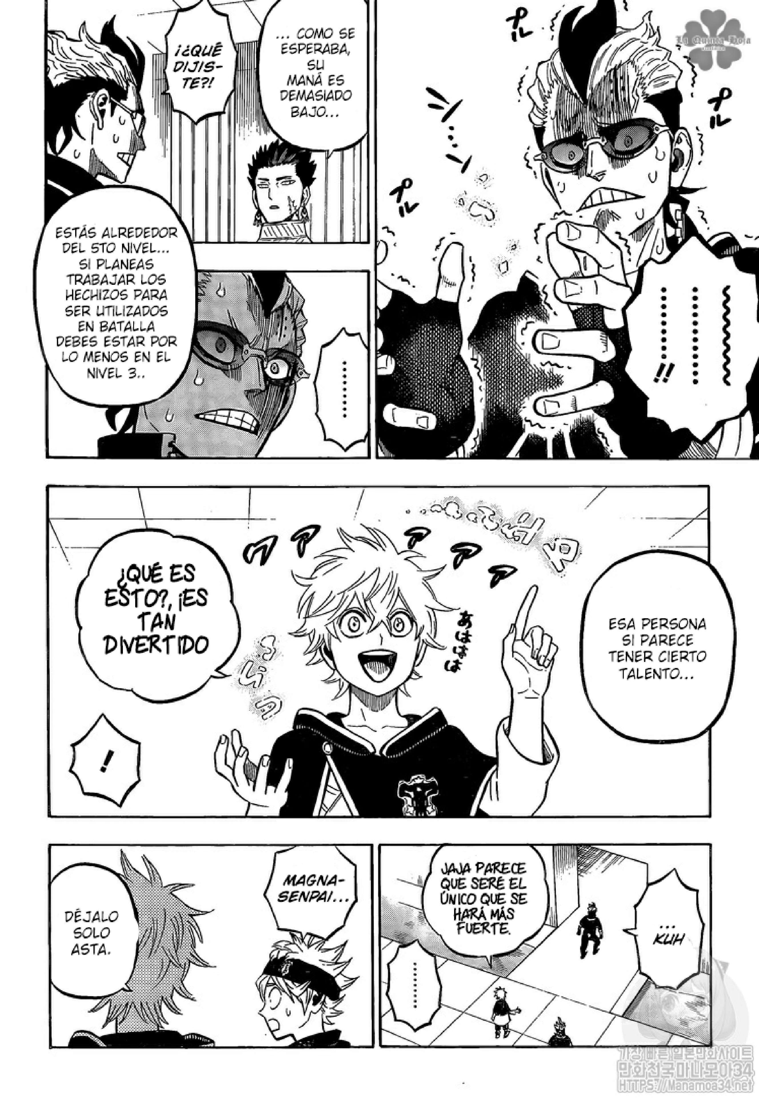 Read black Clover es Manga Online