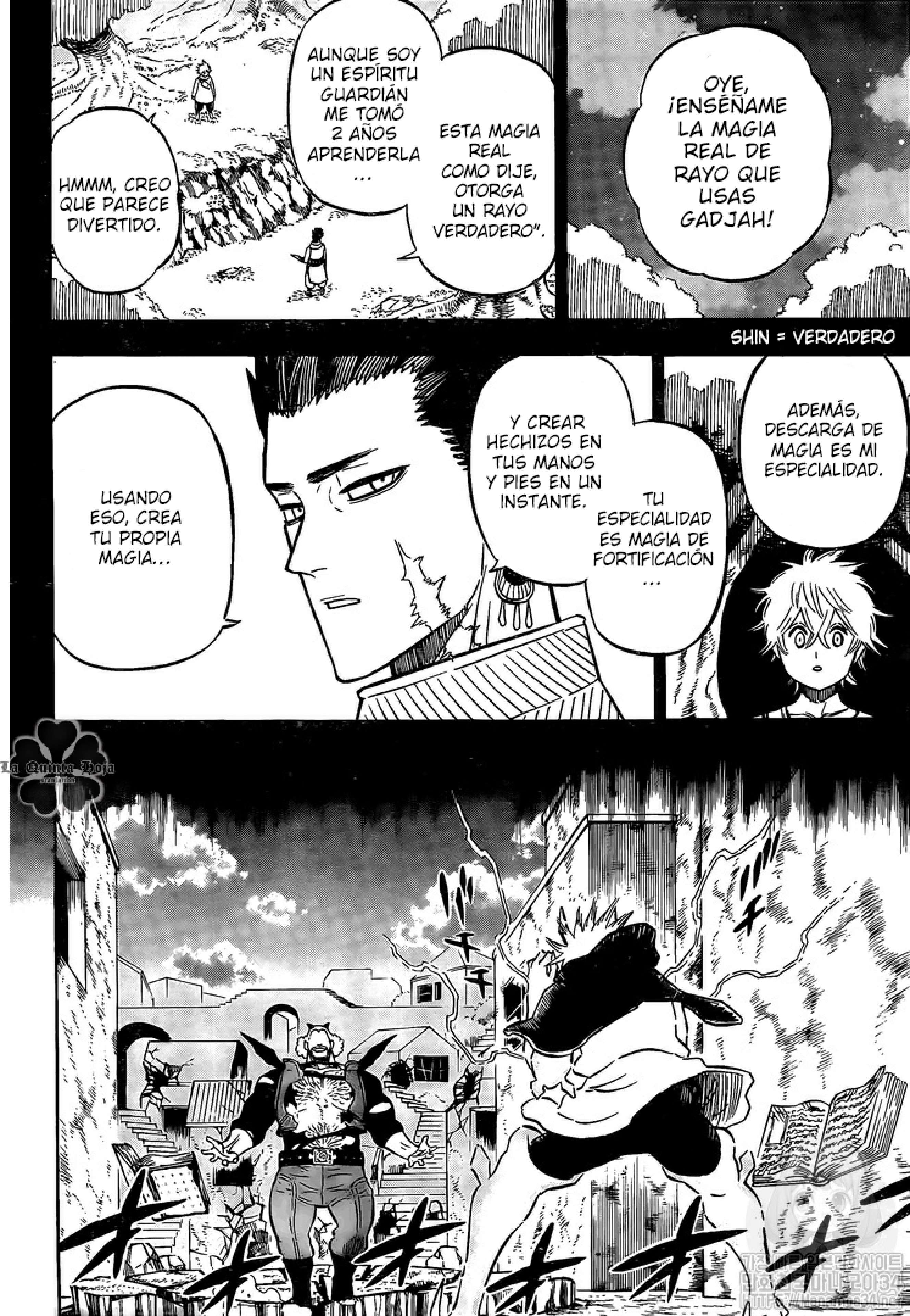 Read black Clover es Manga Online