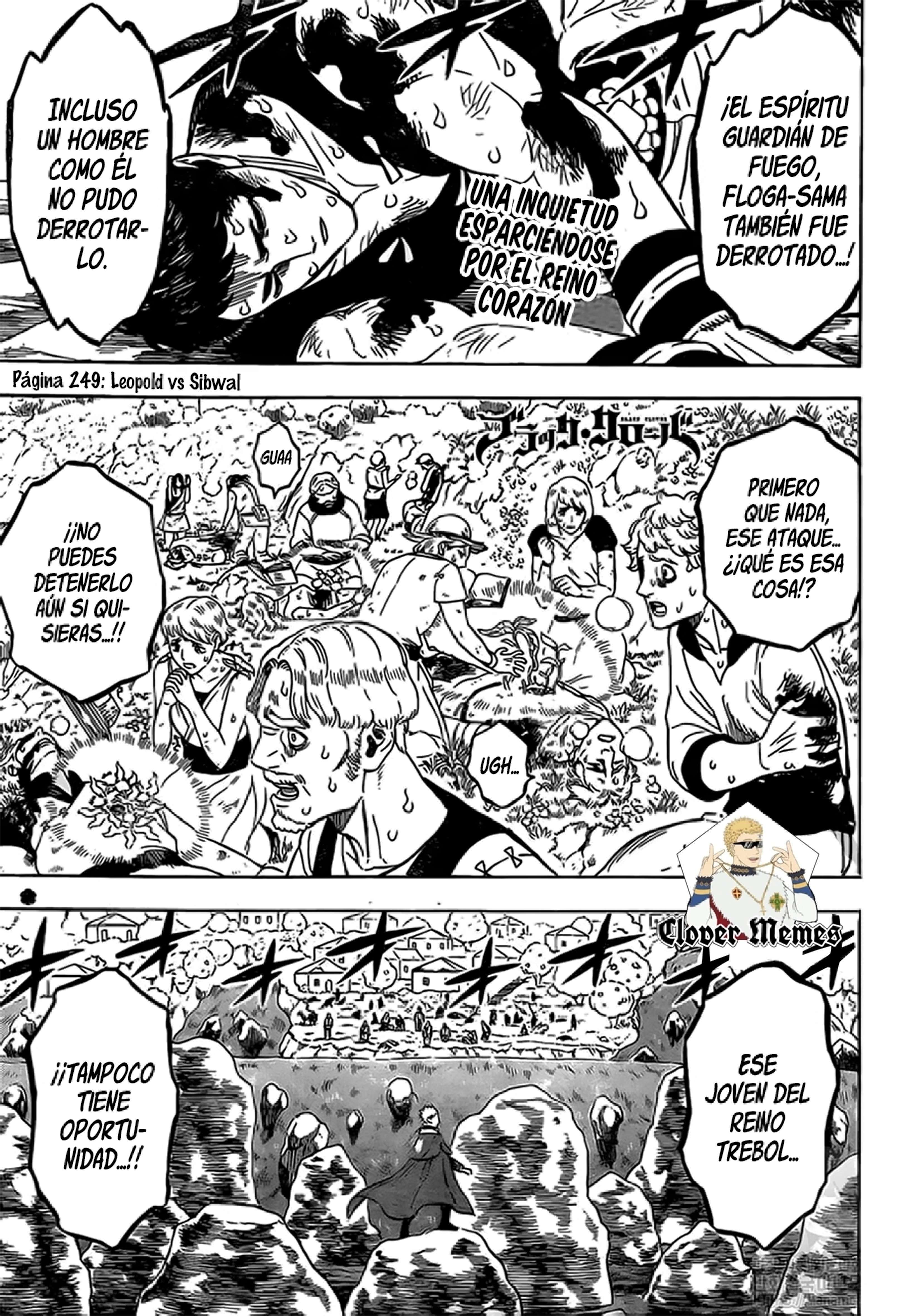 Read black Clover es Manga Online