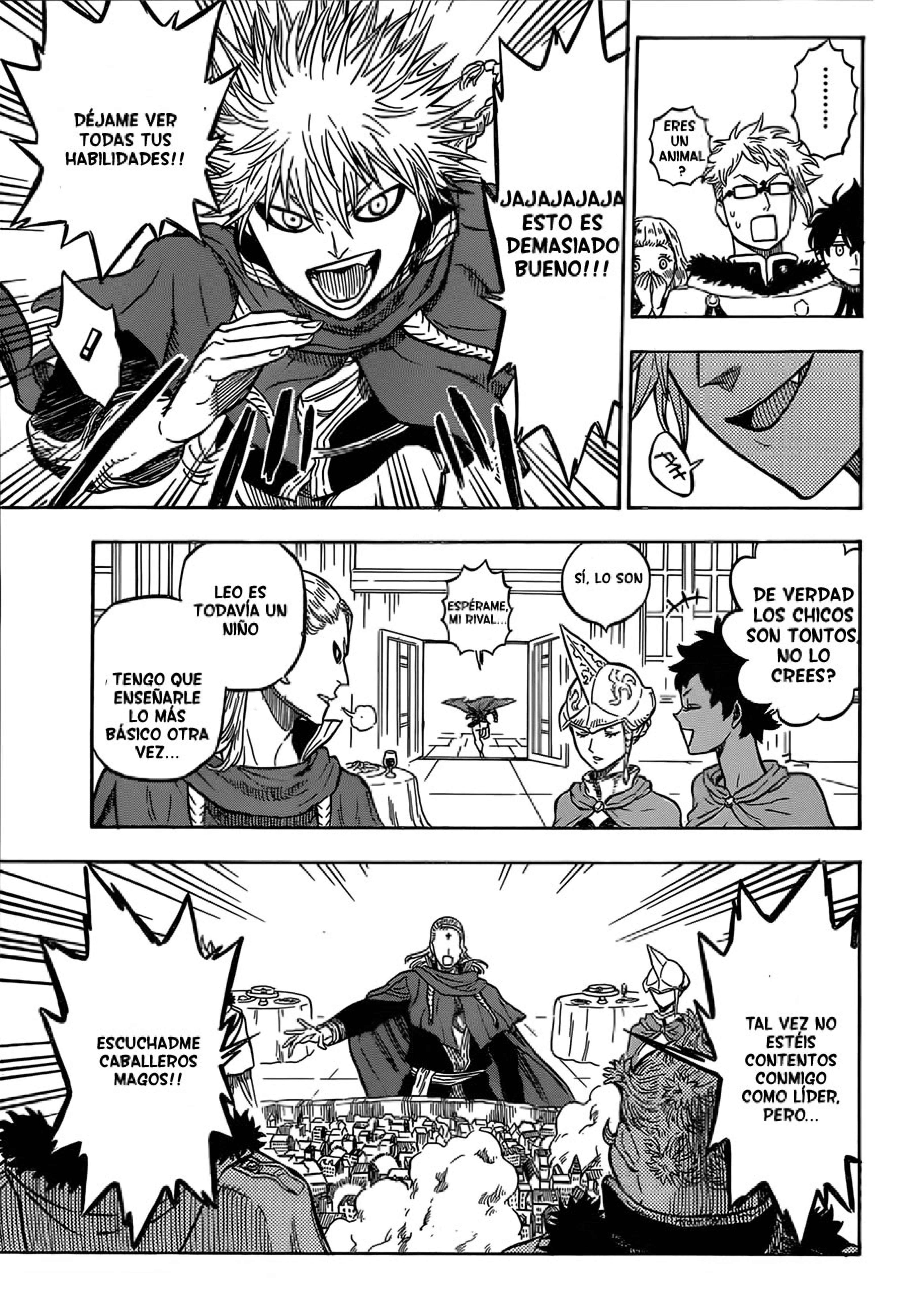 Read black Clover es Manga Online