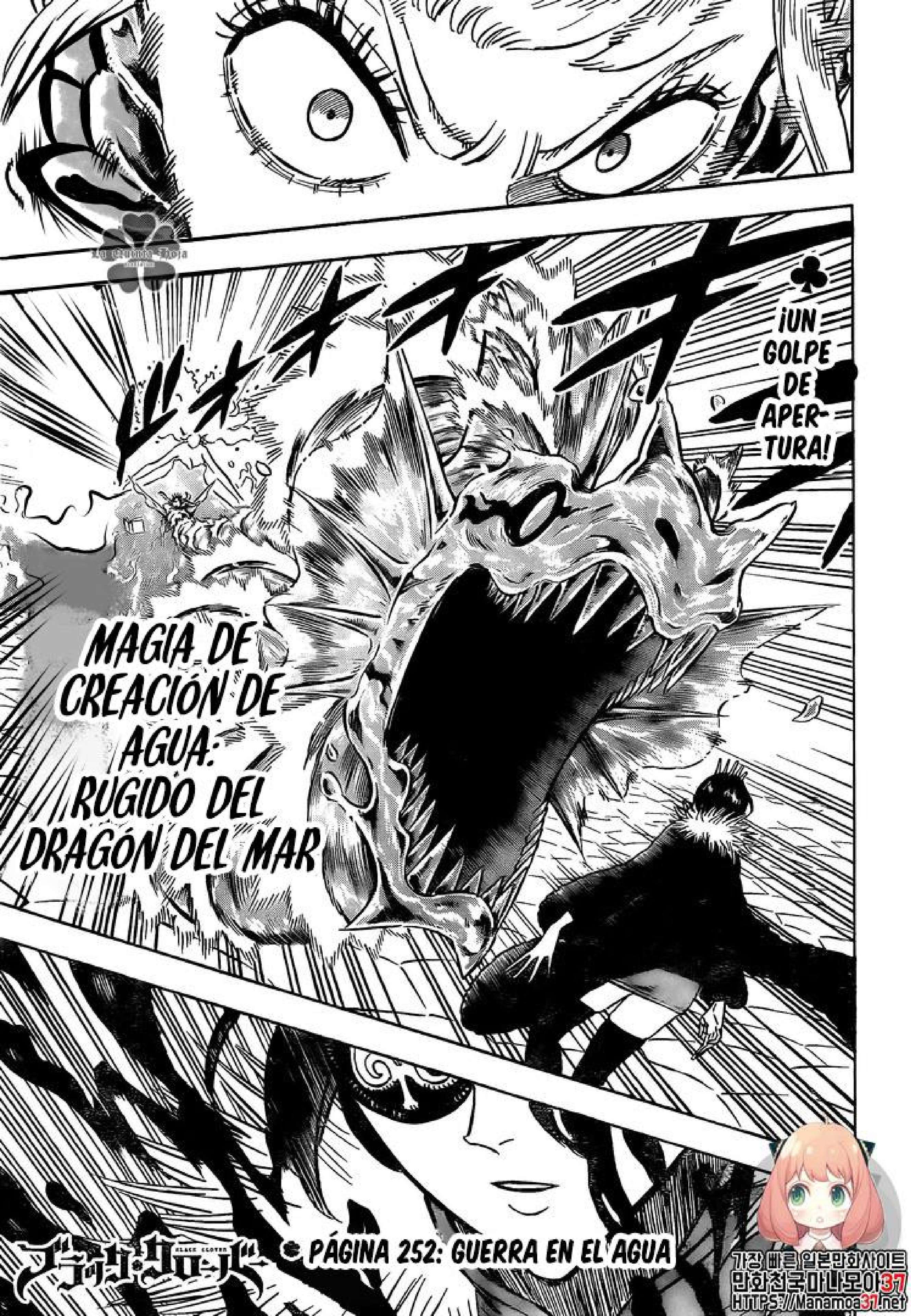 Read black Clover es Manga Online