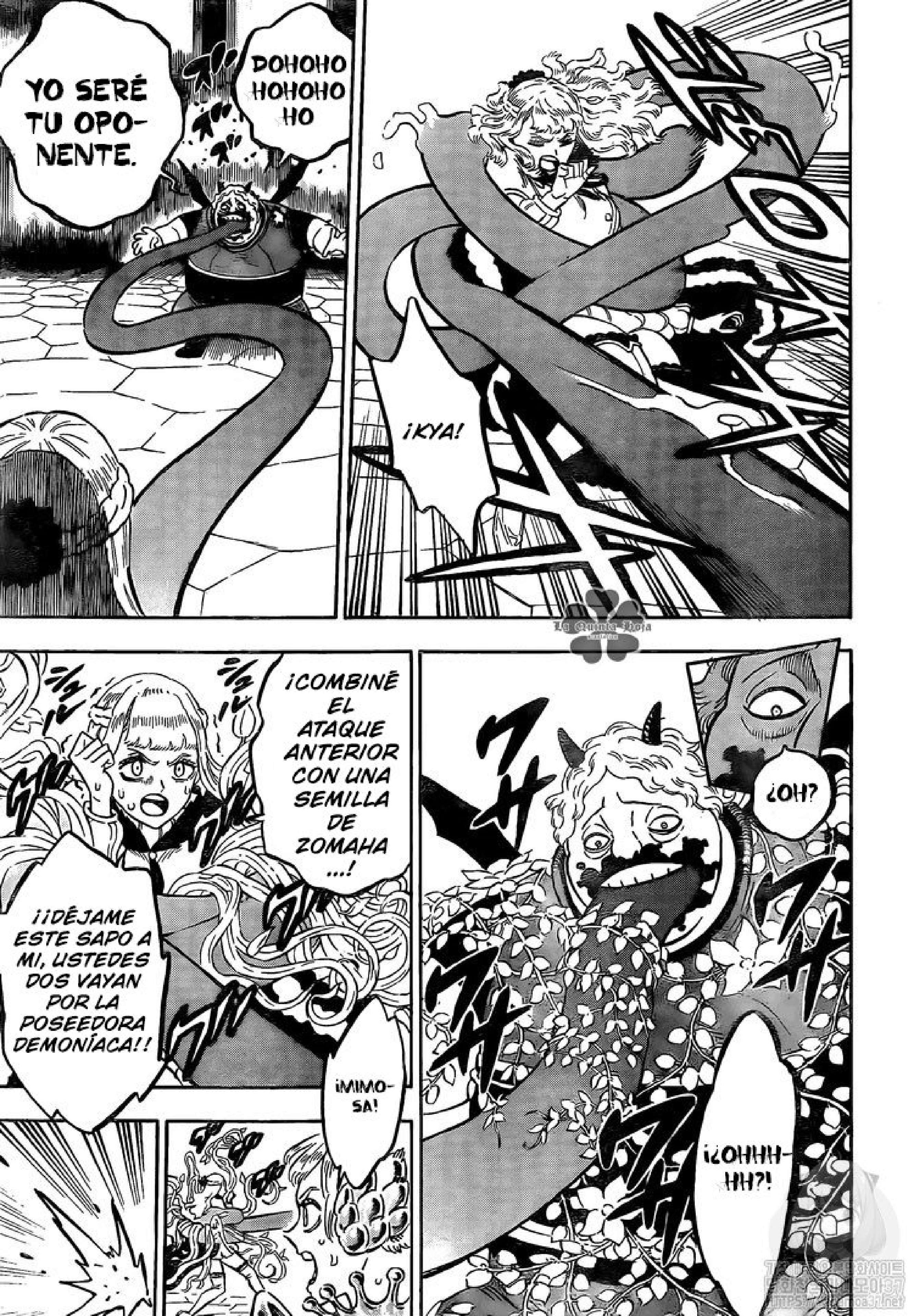 Read black Clover es Manga Online