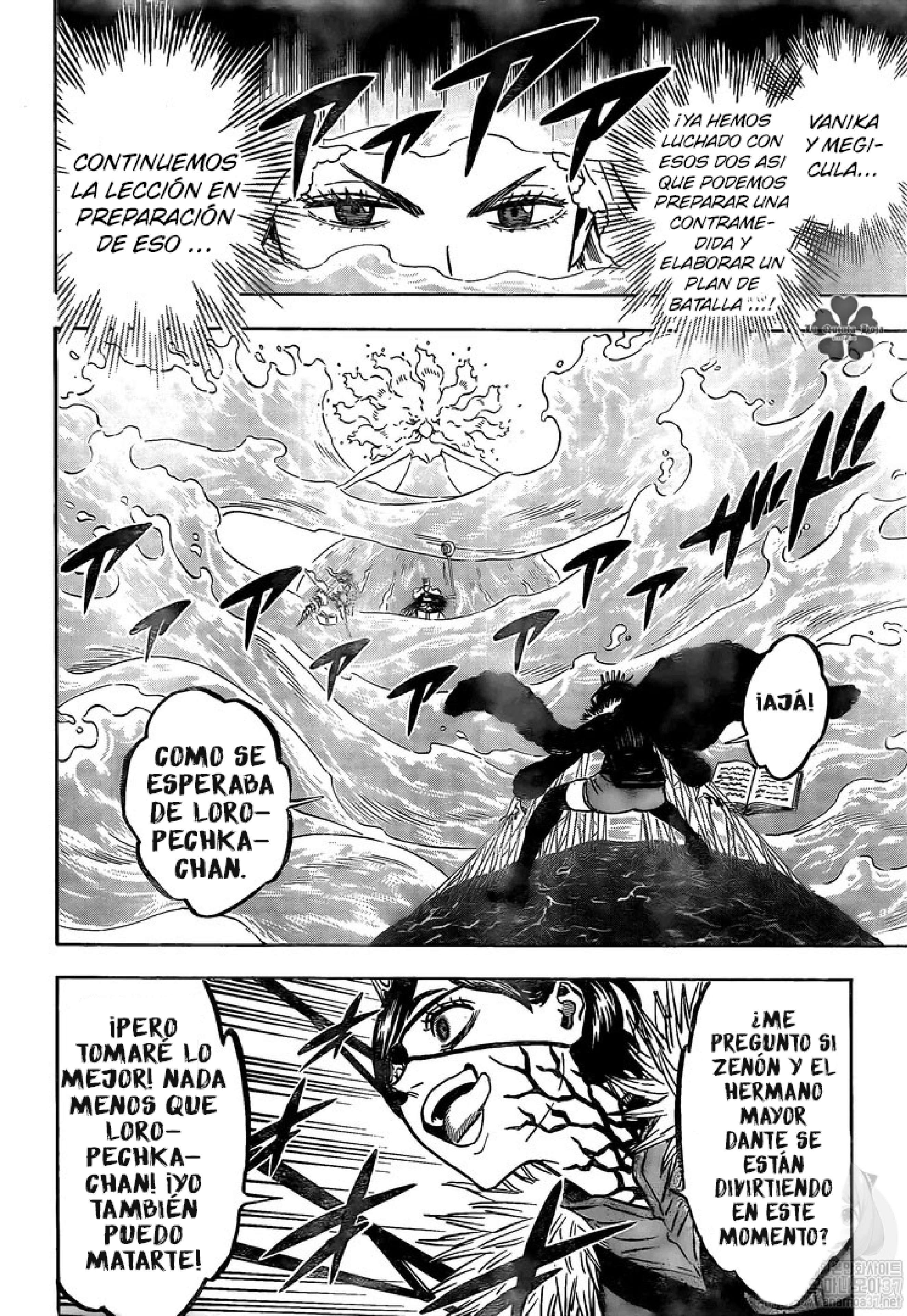 Read black Clover es Manga Online