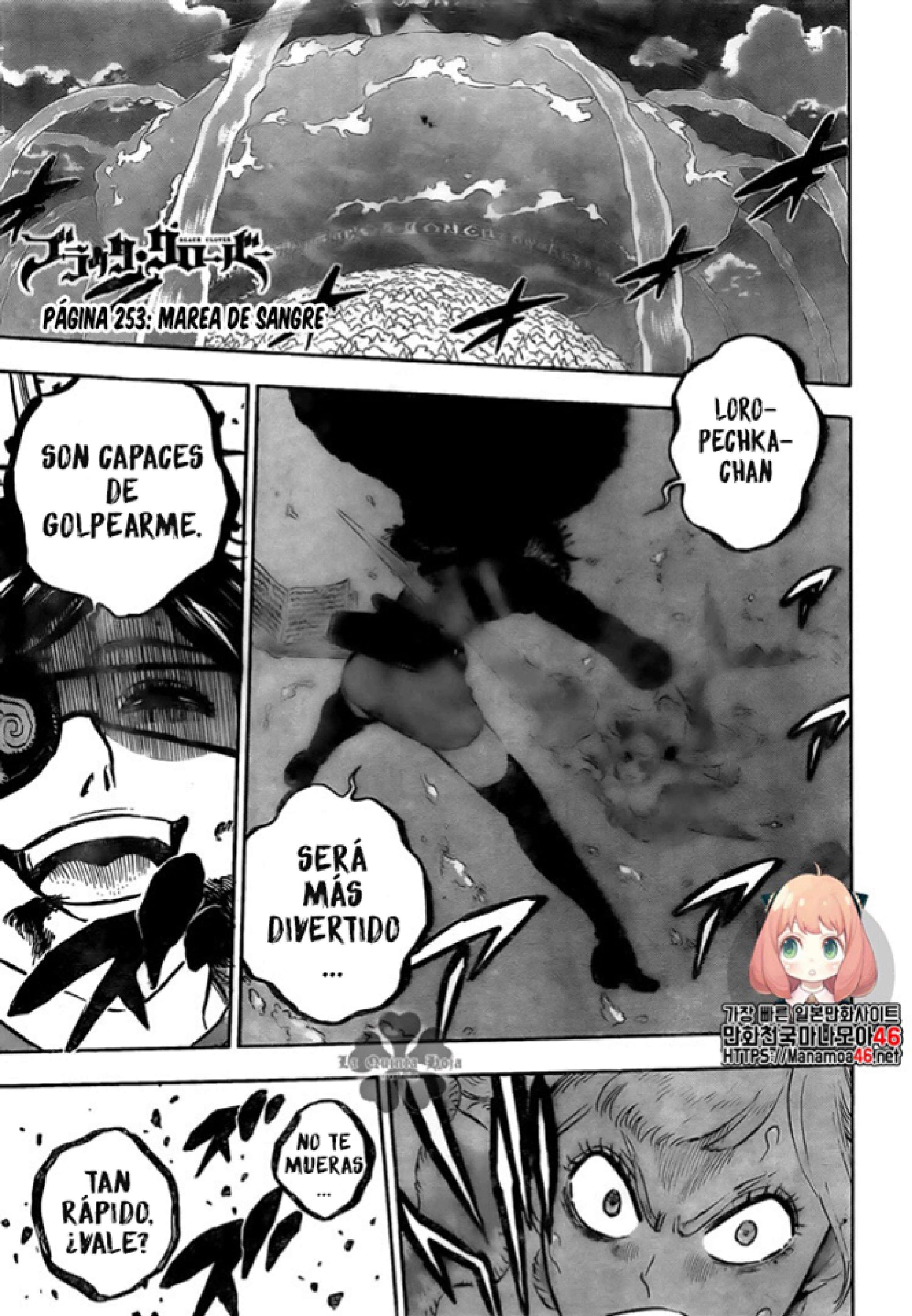 Read black Clover es Manga Online