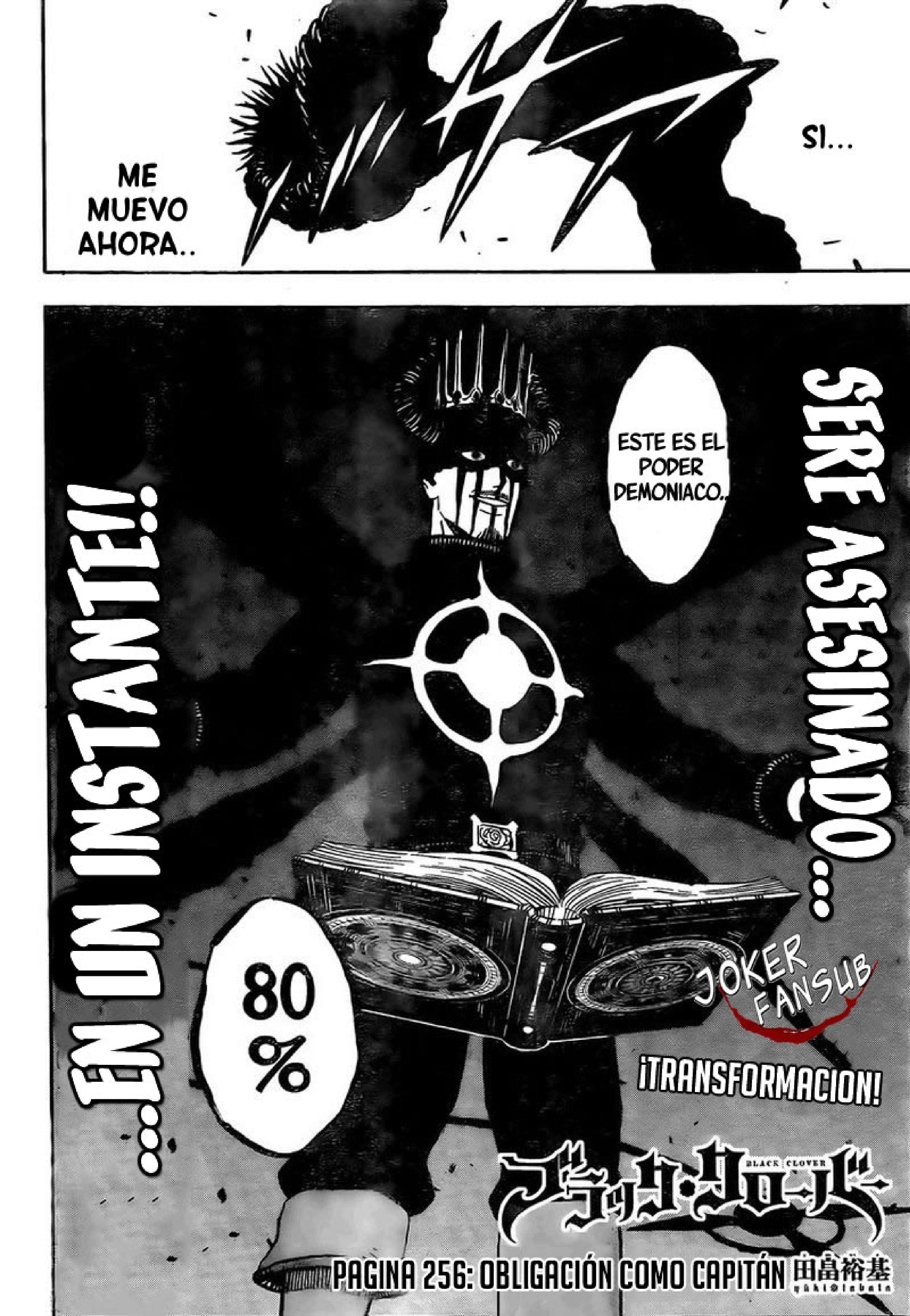 Read black Clover es Manga Online