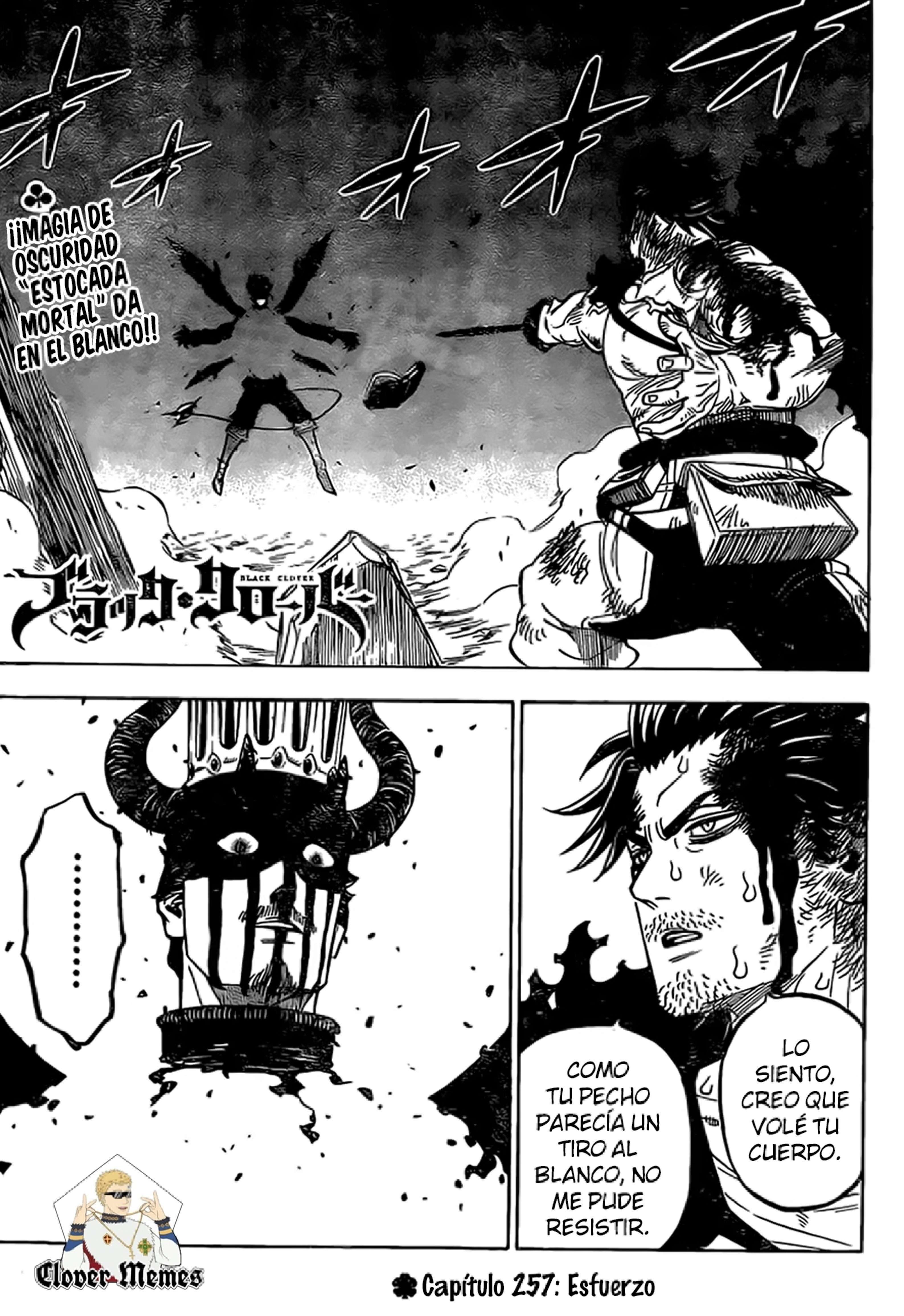 Read black Clover es Manga Online