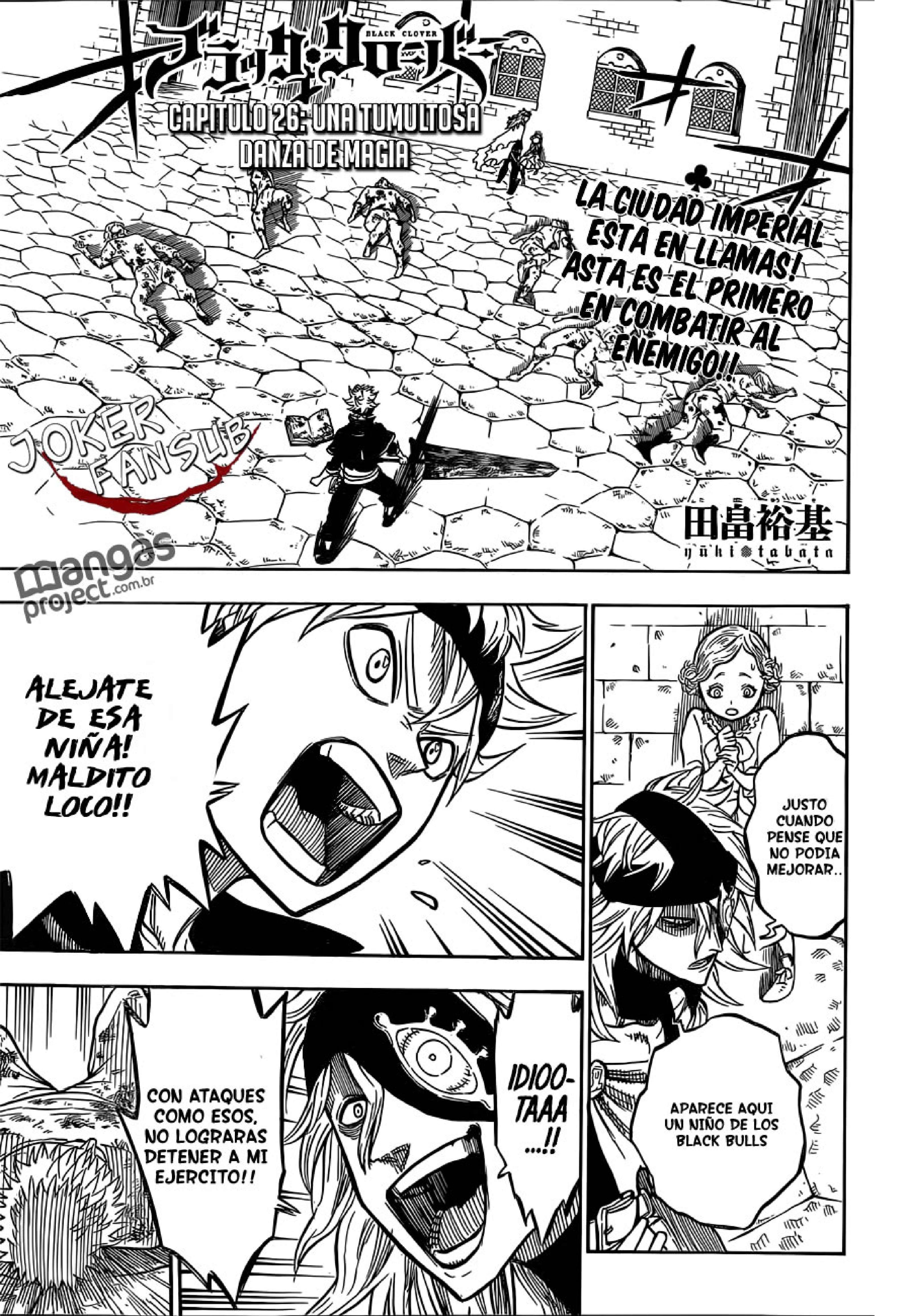 Read black Clover es Manga Online