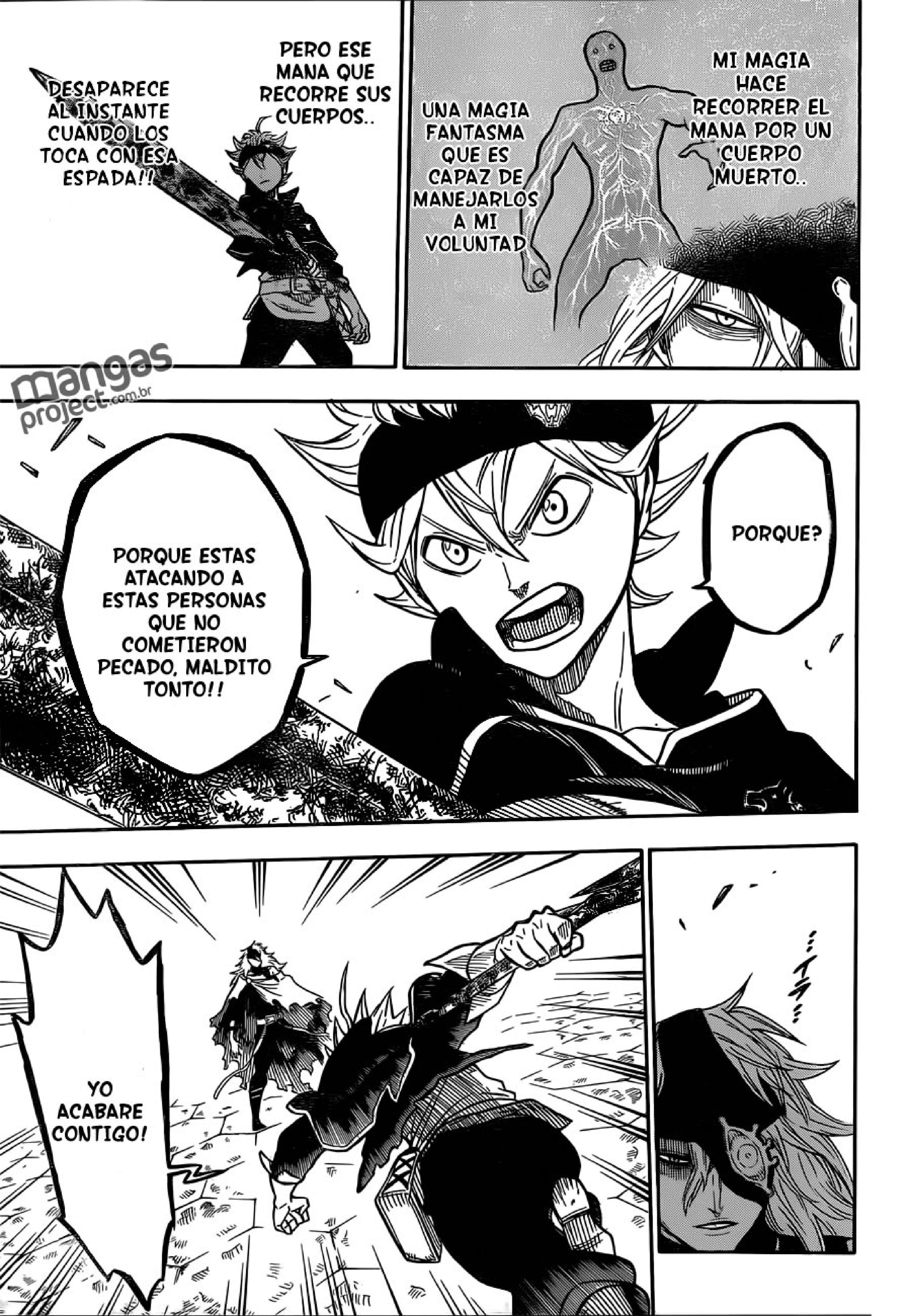Read black Clover es Manga Online