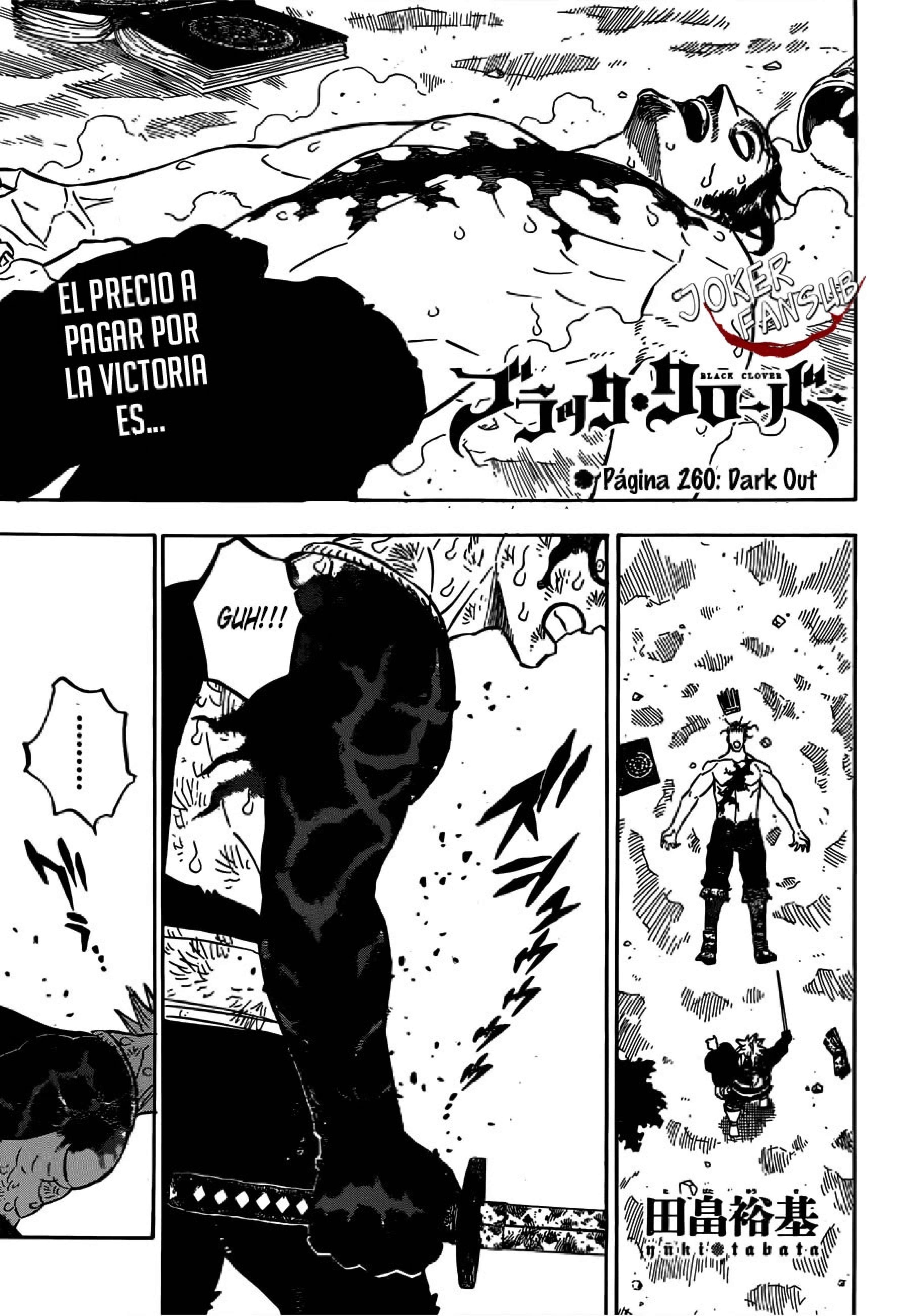 Read black Clover es Manga Online