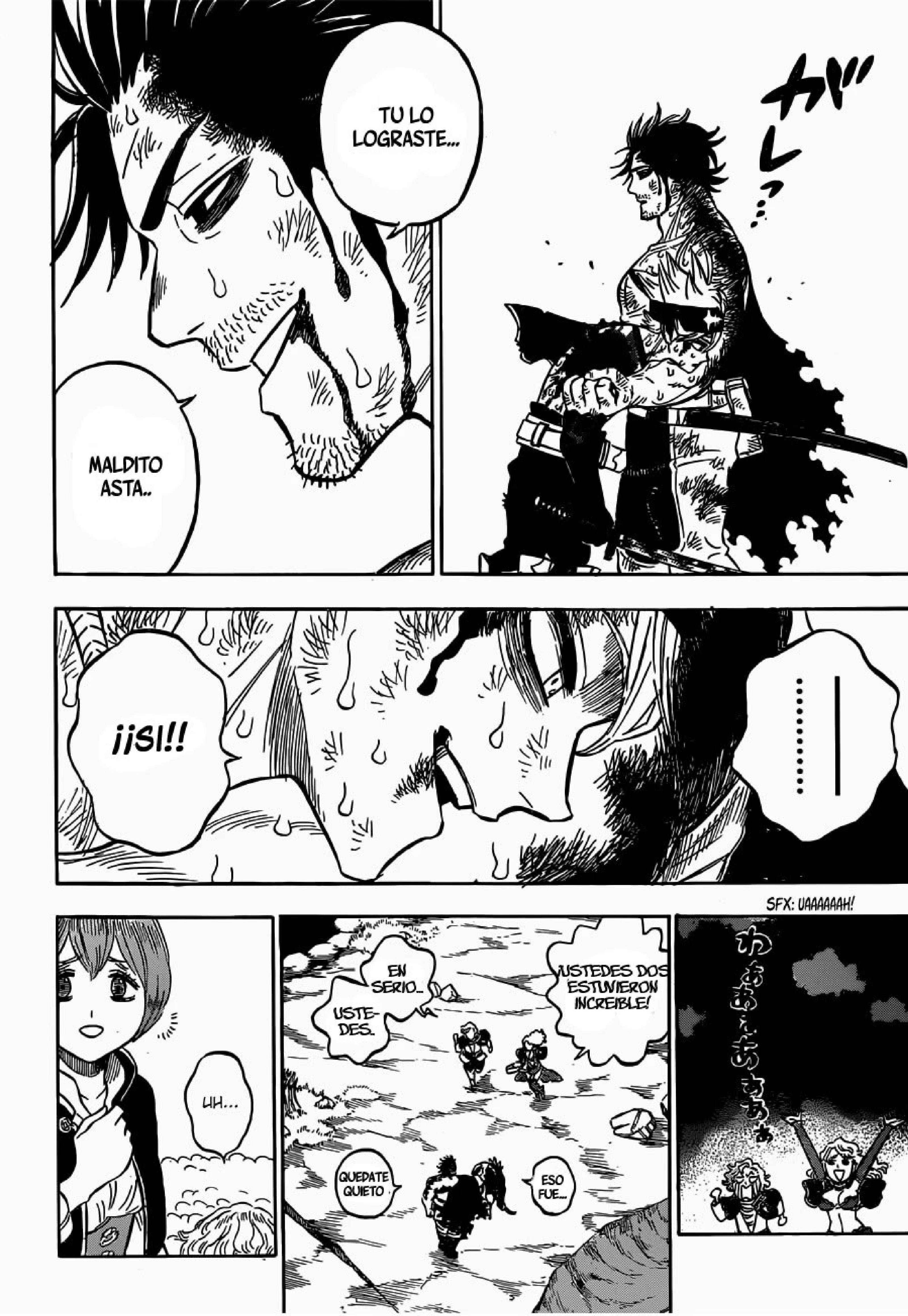 Read black Clover es Manga Online
