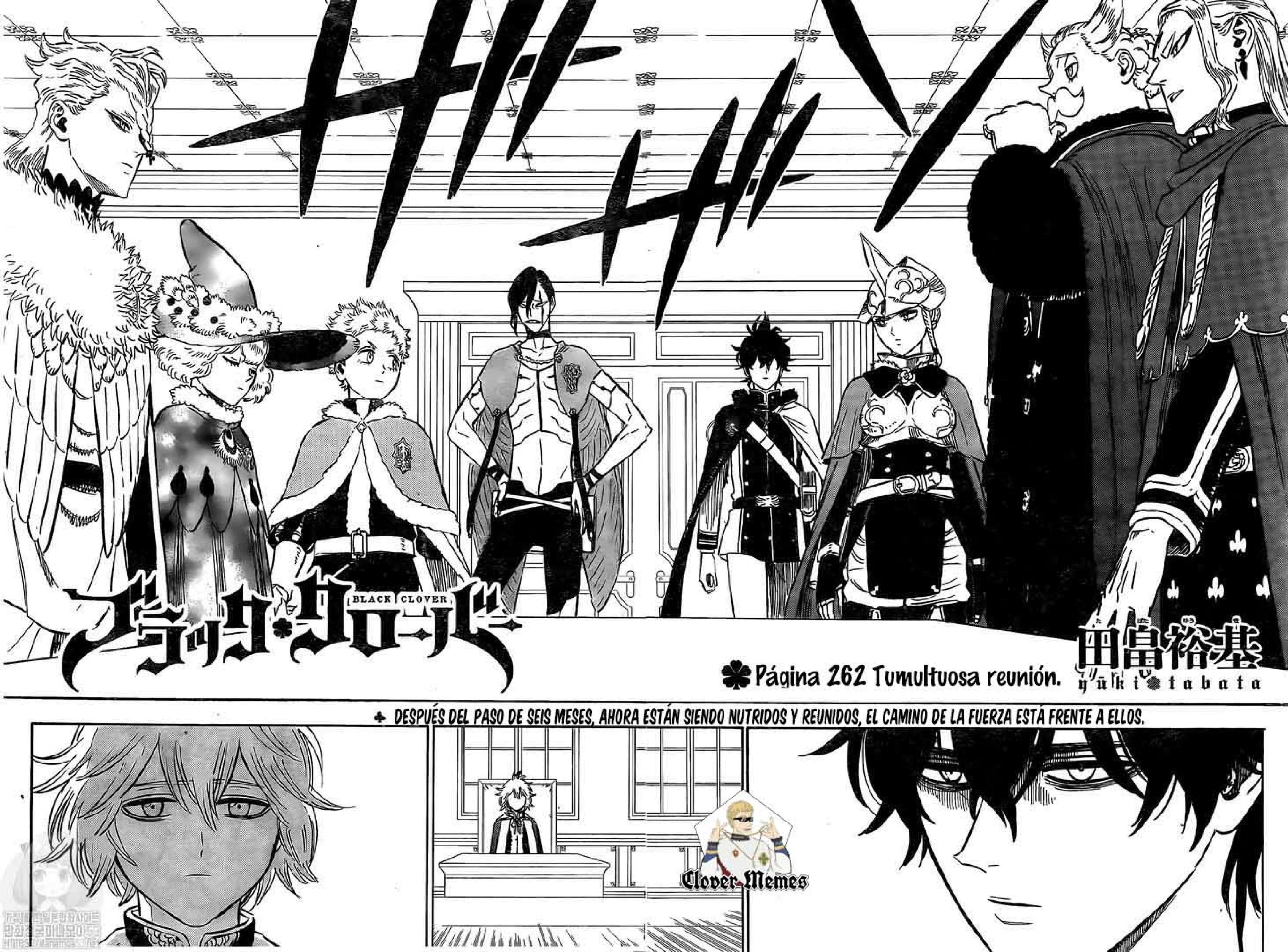 Read black Clover es Manga Online