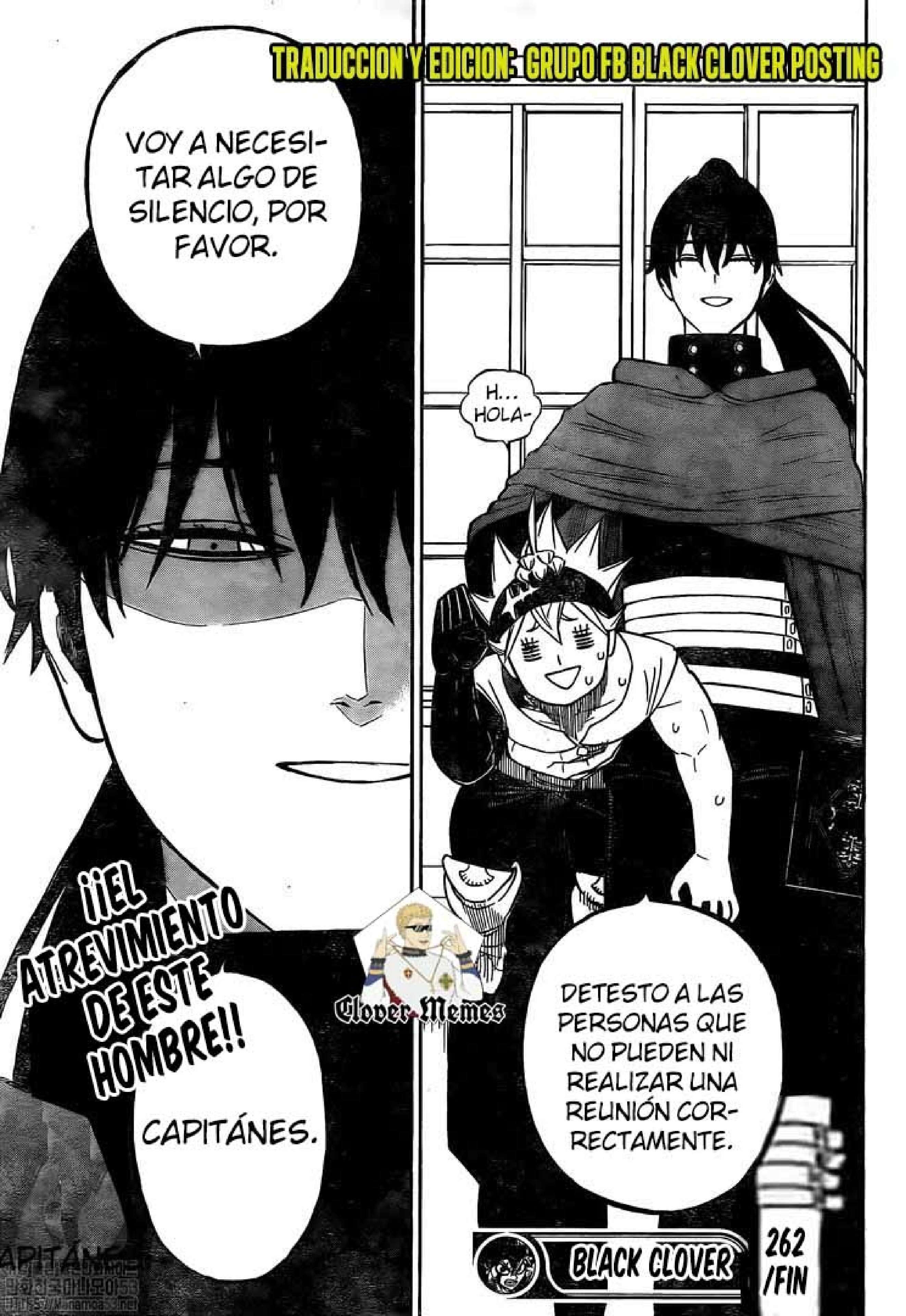 Read black Clover es Manga Online
