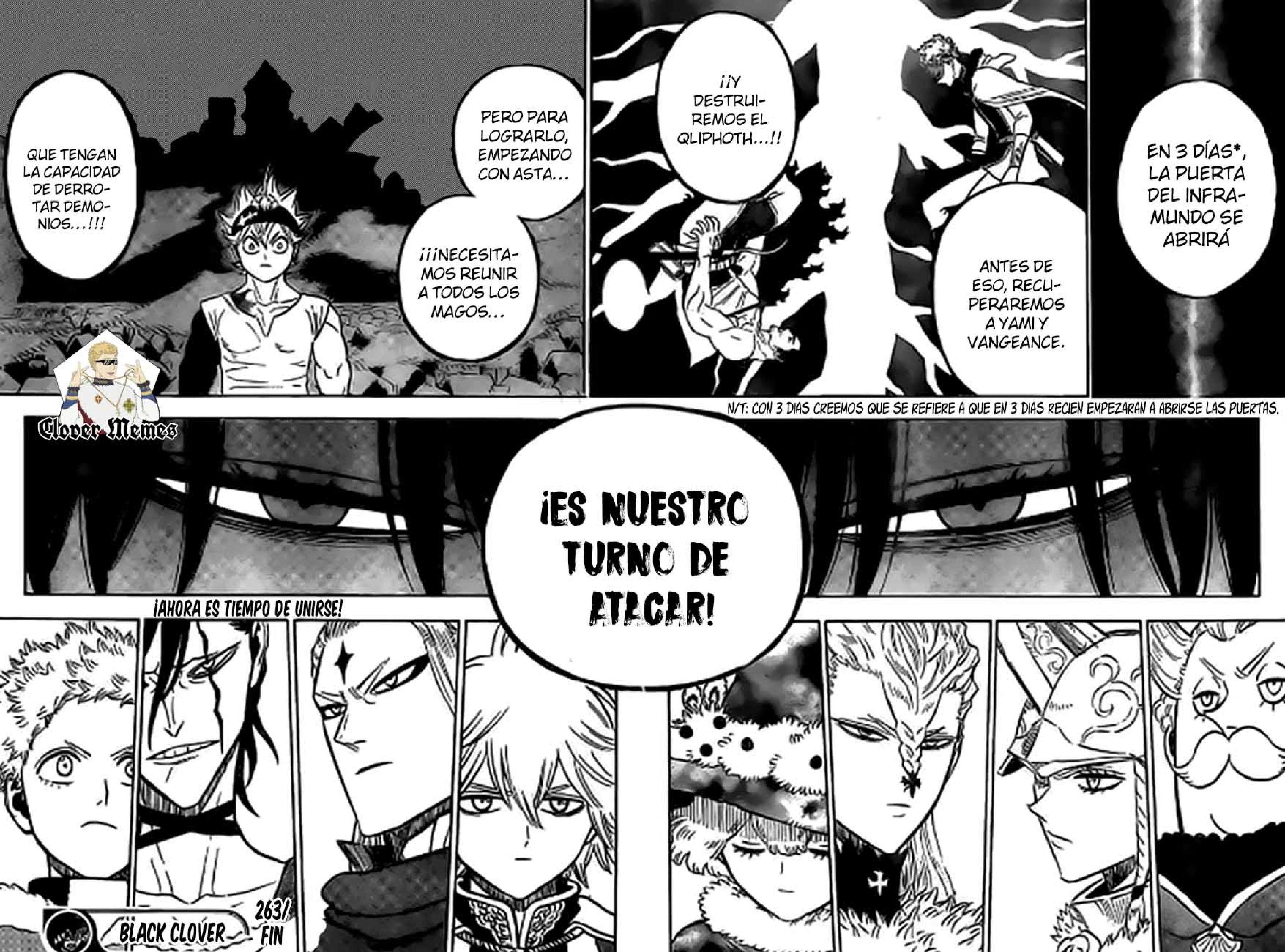 Read black Clover es Manga Online