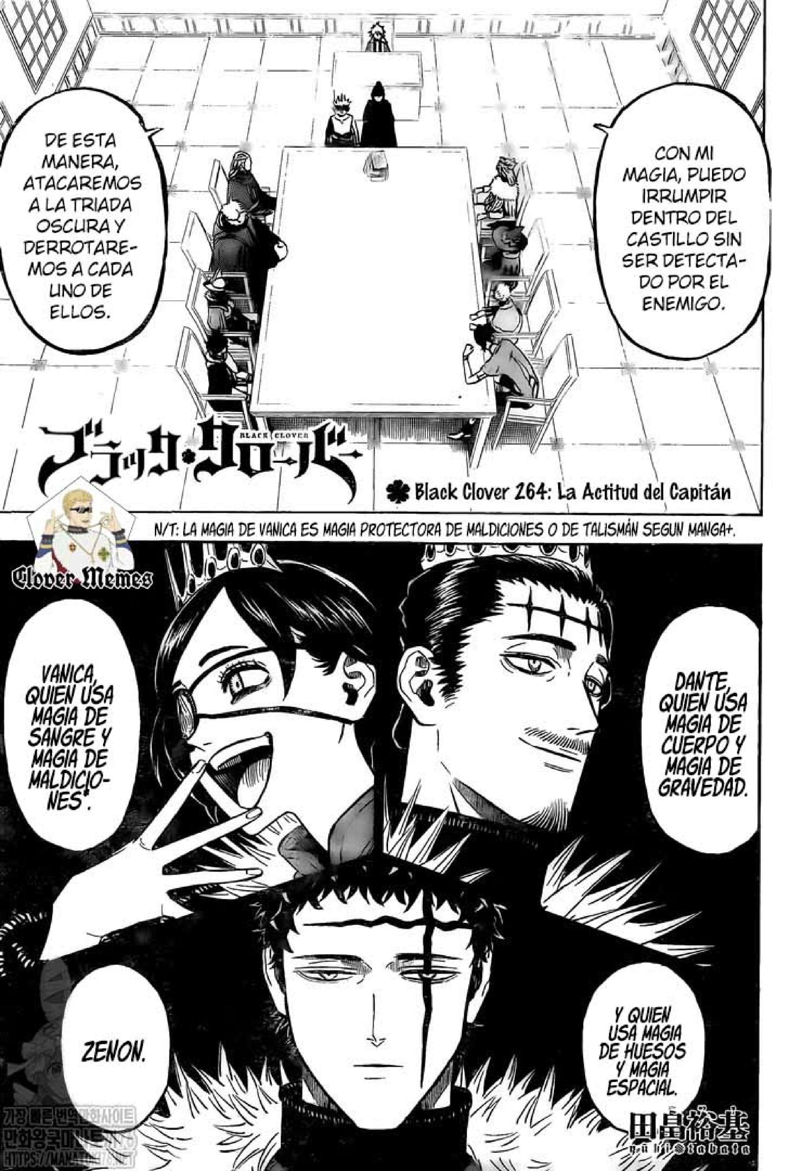 Read black Clover es Manga Online