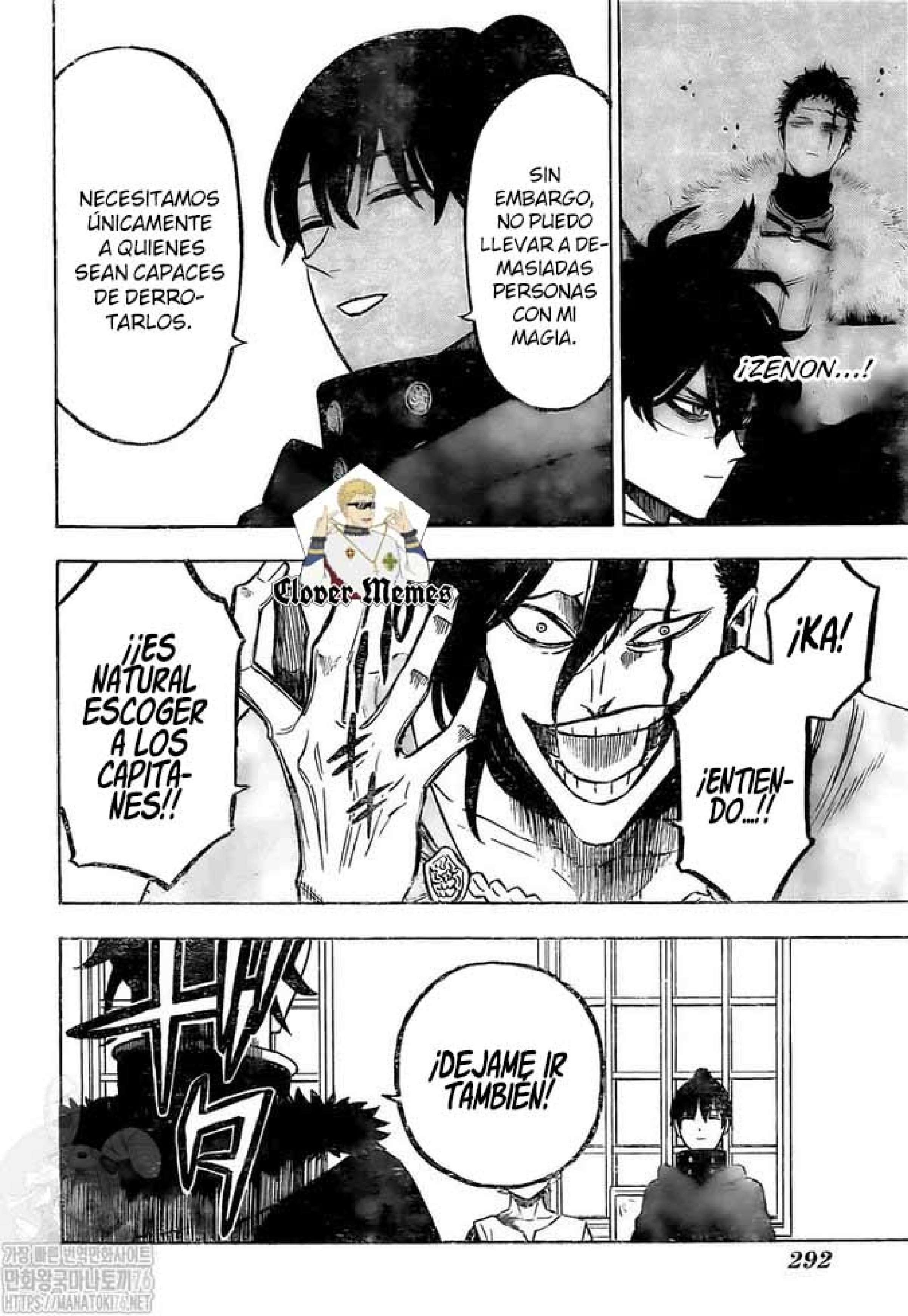 Read black Clover es Manga Online