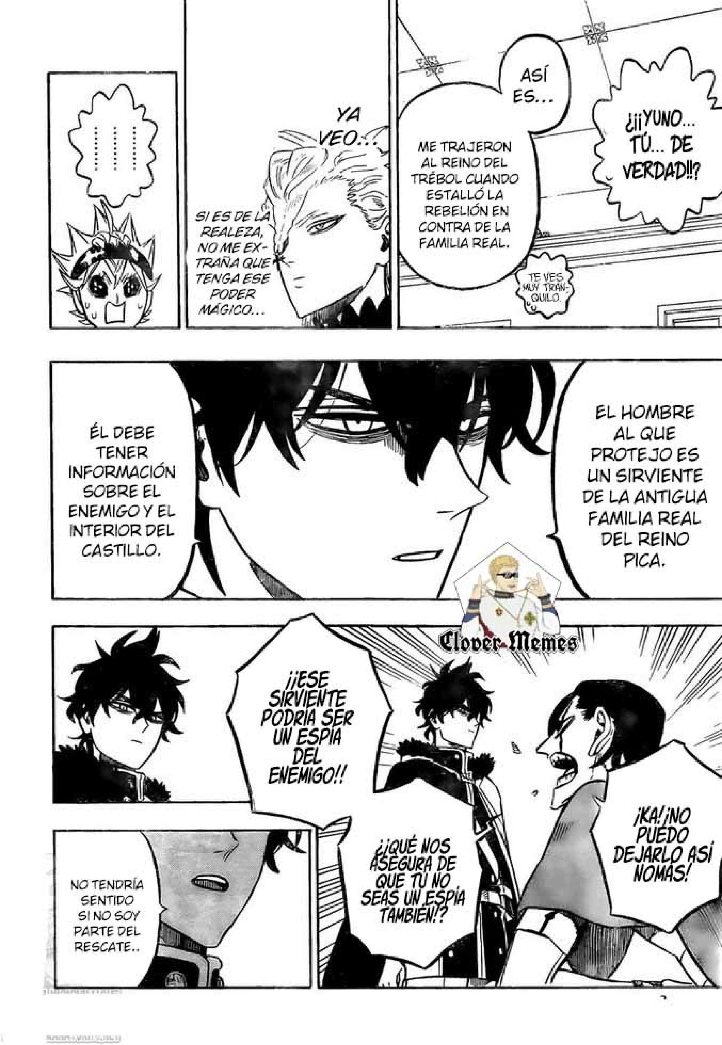 Read black Clover es Manga Online