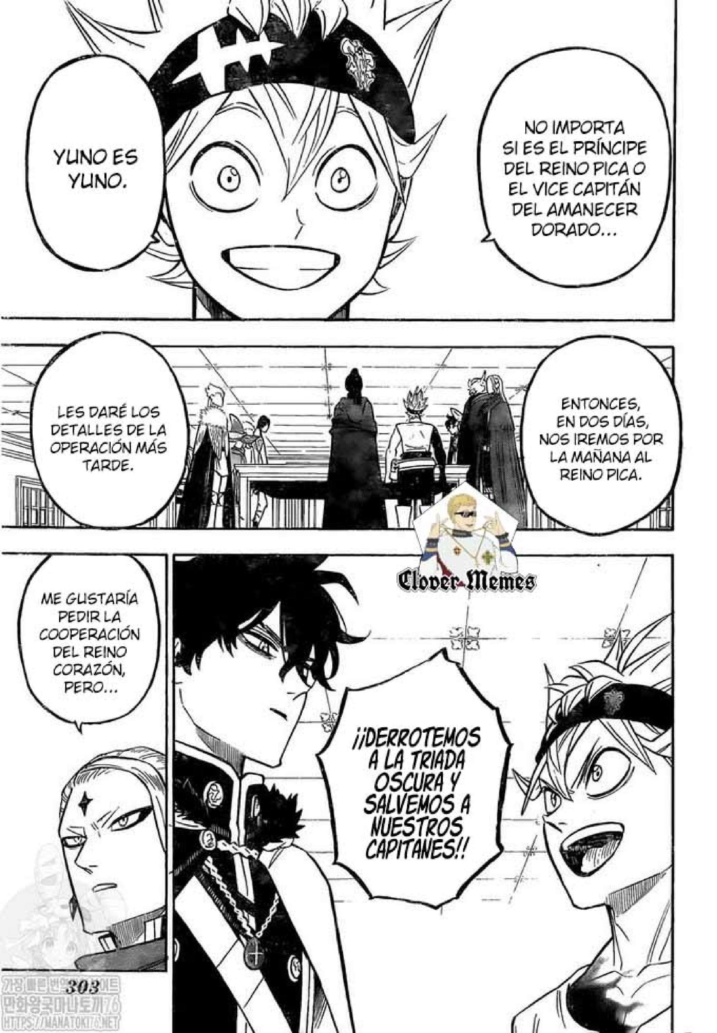 Read black Clover es Manga Online