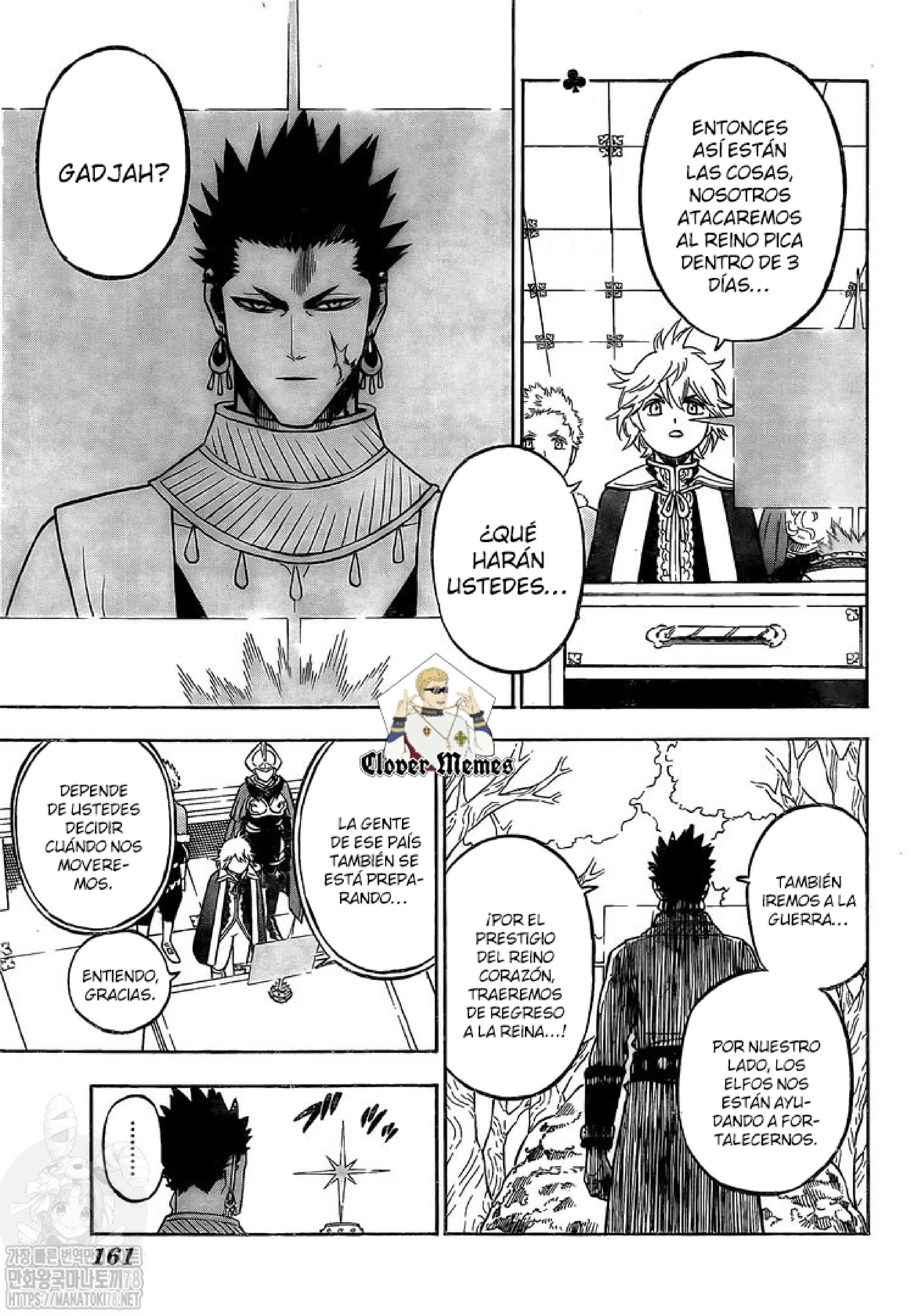 Read black Clover es Manga Online