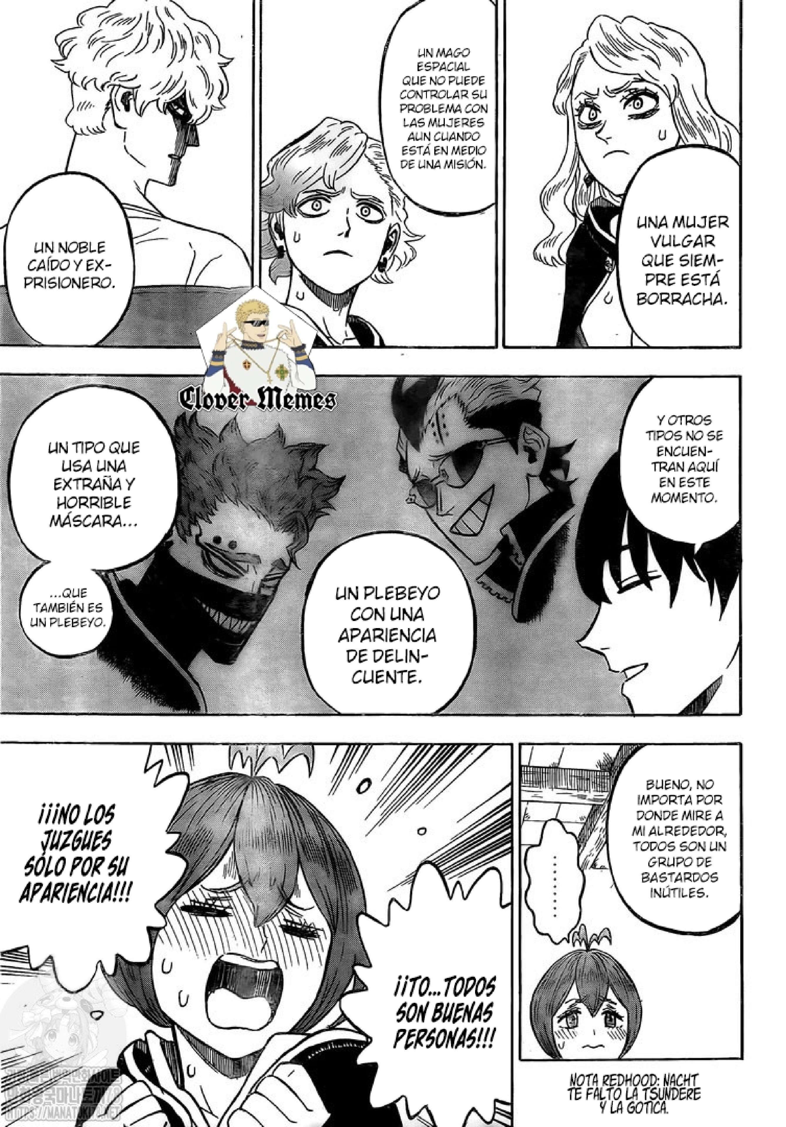 Read black Clover es Manga Online