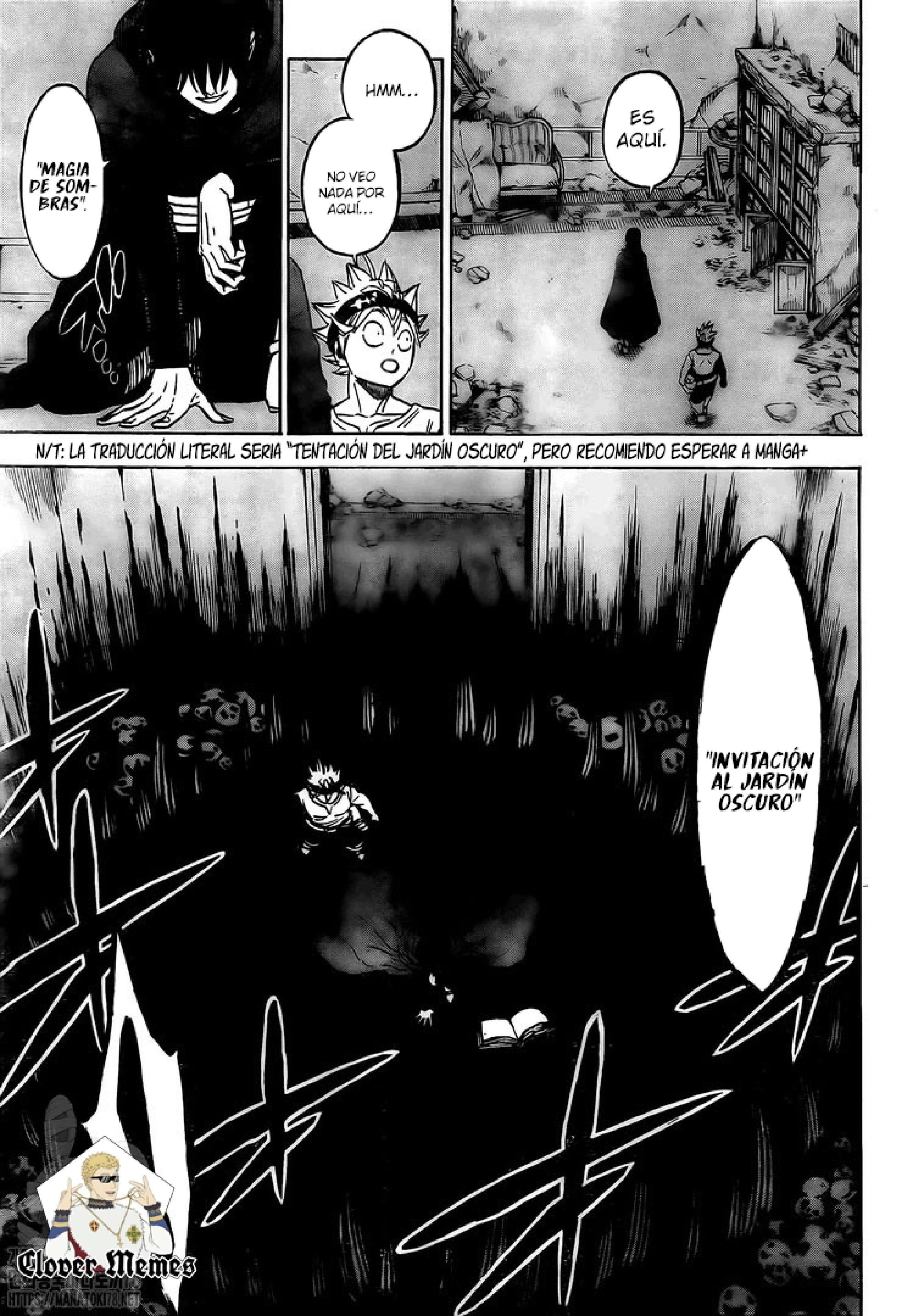 Read black Clover es Manga Online