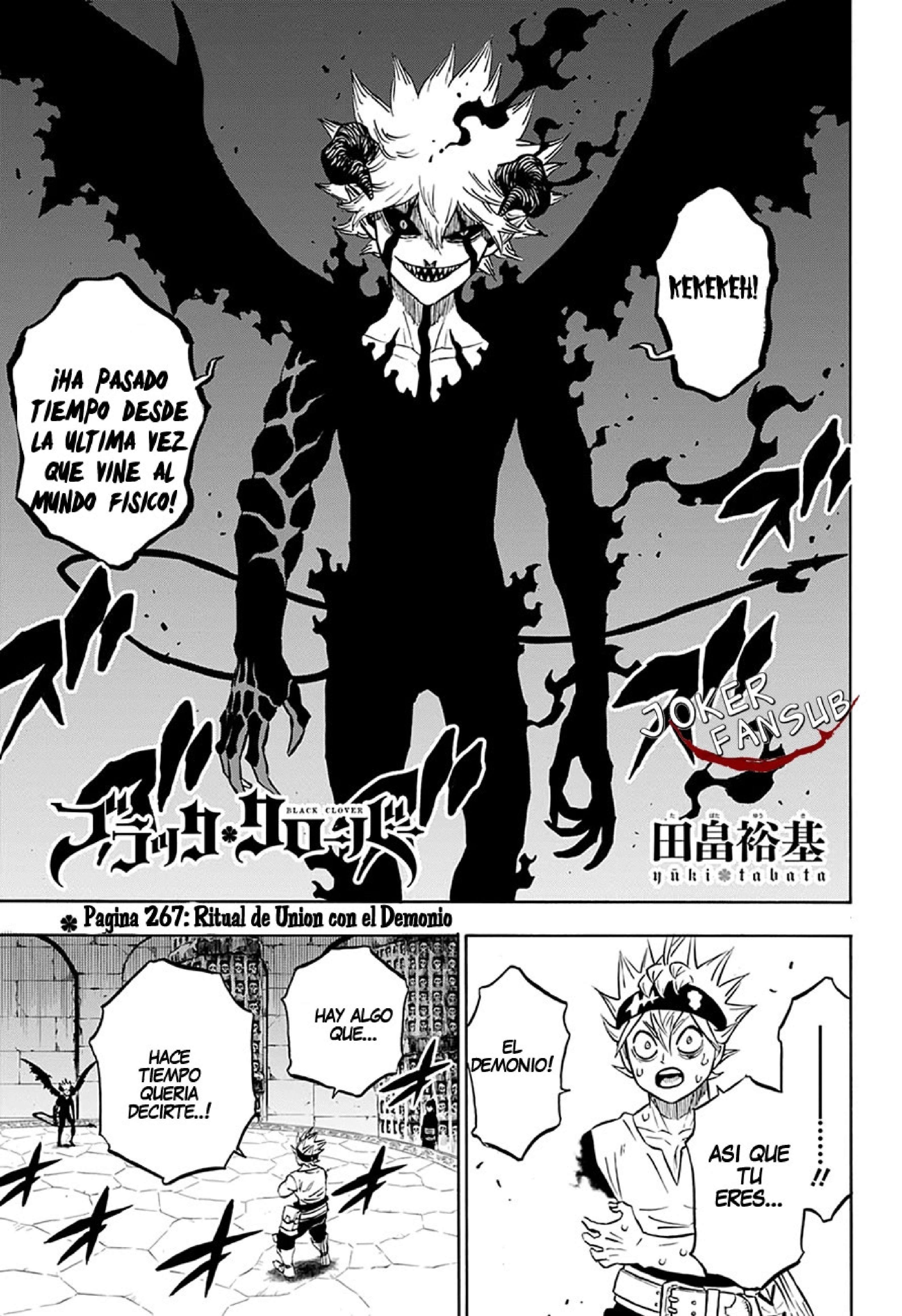 Read black Clover es Manga Online
