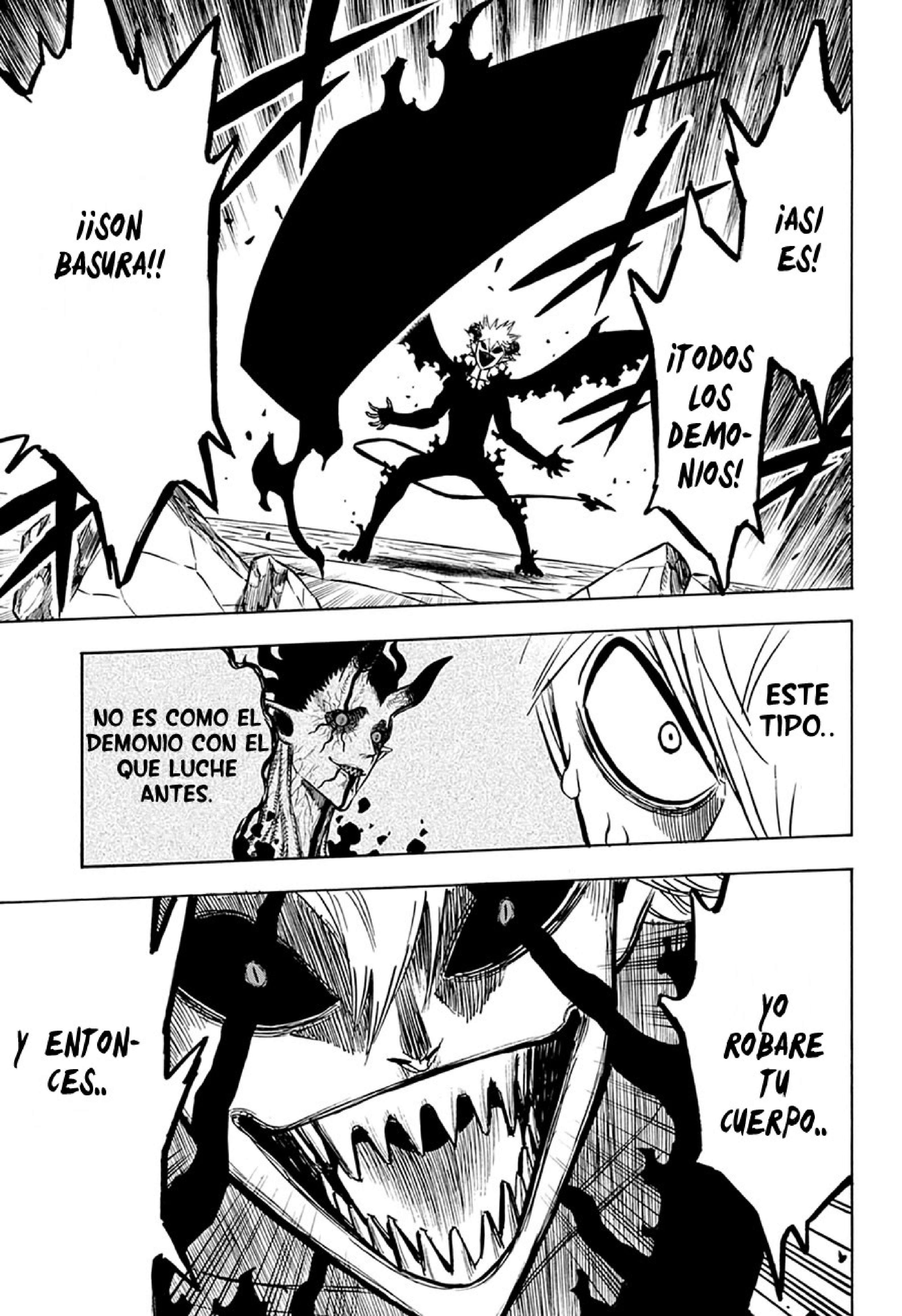 Read black Clover es Manga Online