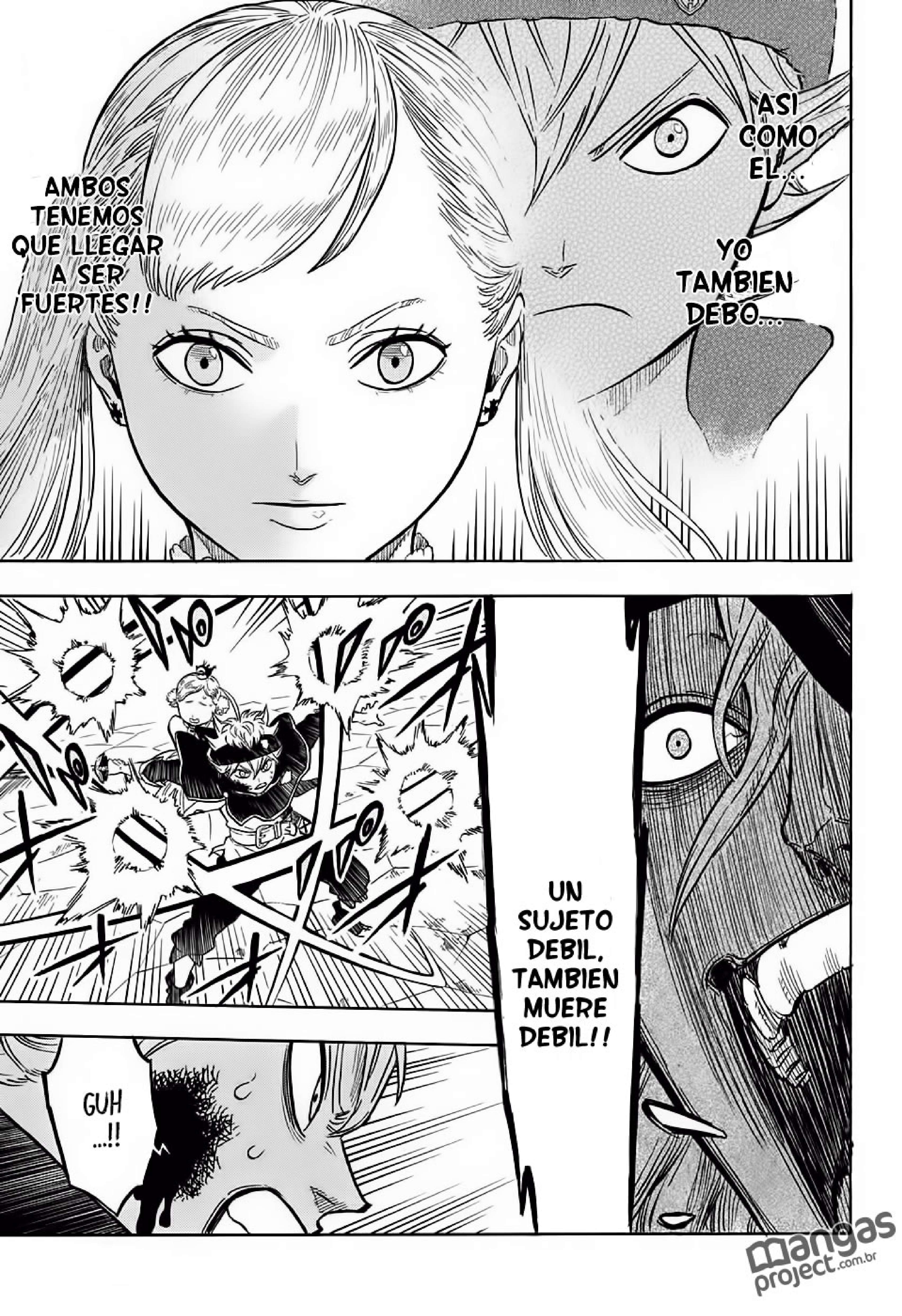 Read black Clover es Manga Online