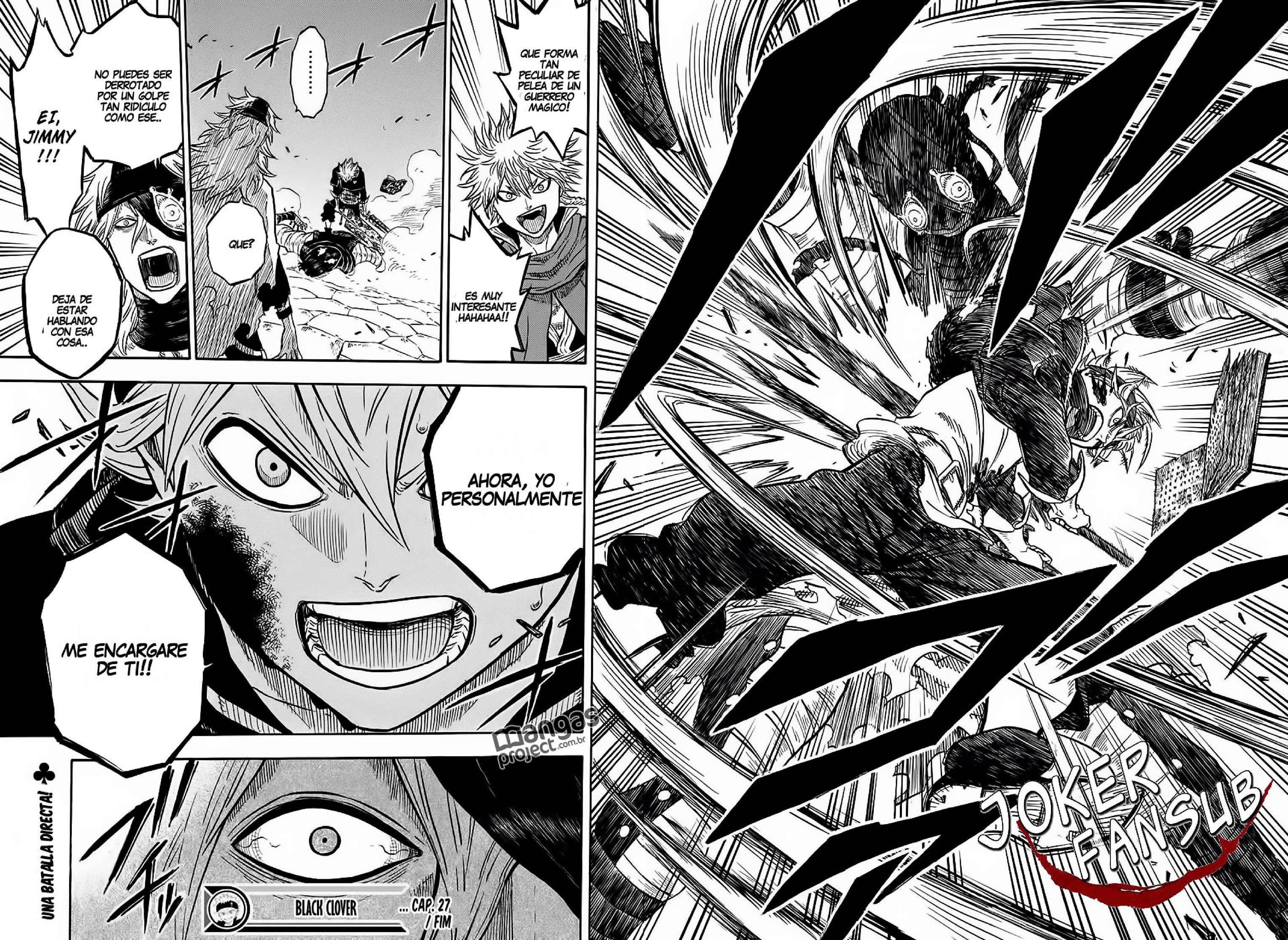 Read black Clover es Manga Online
