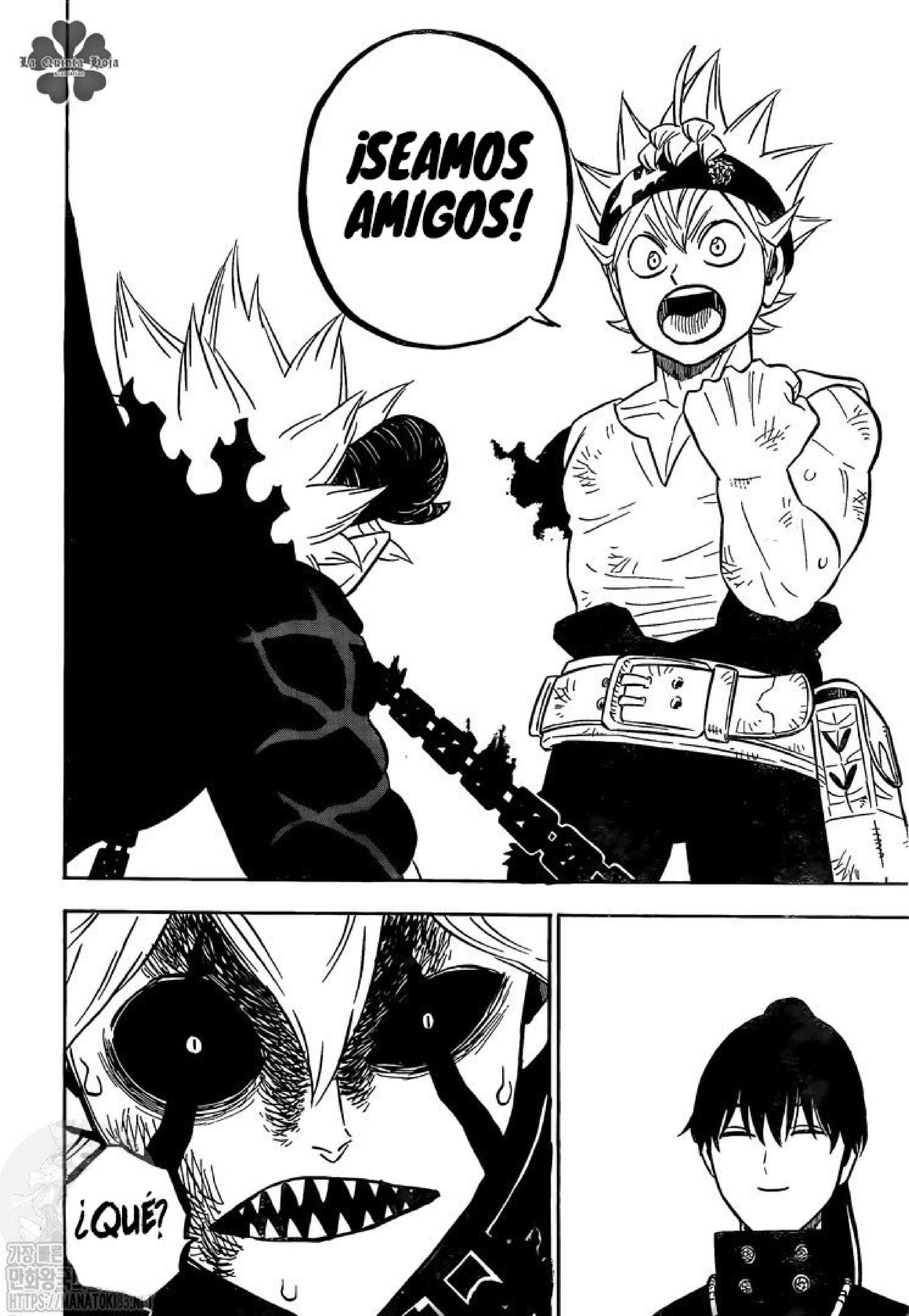 Read black Clover es Manga Online