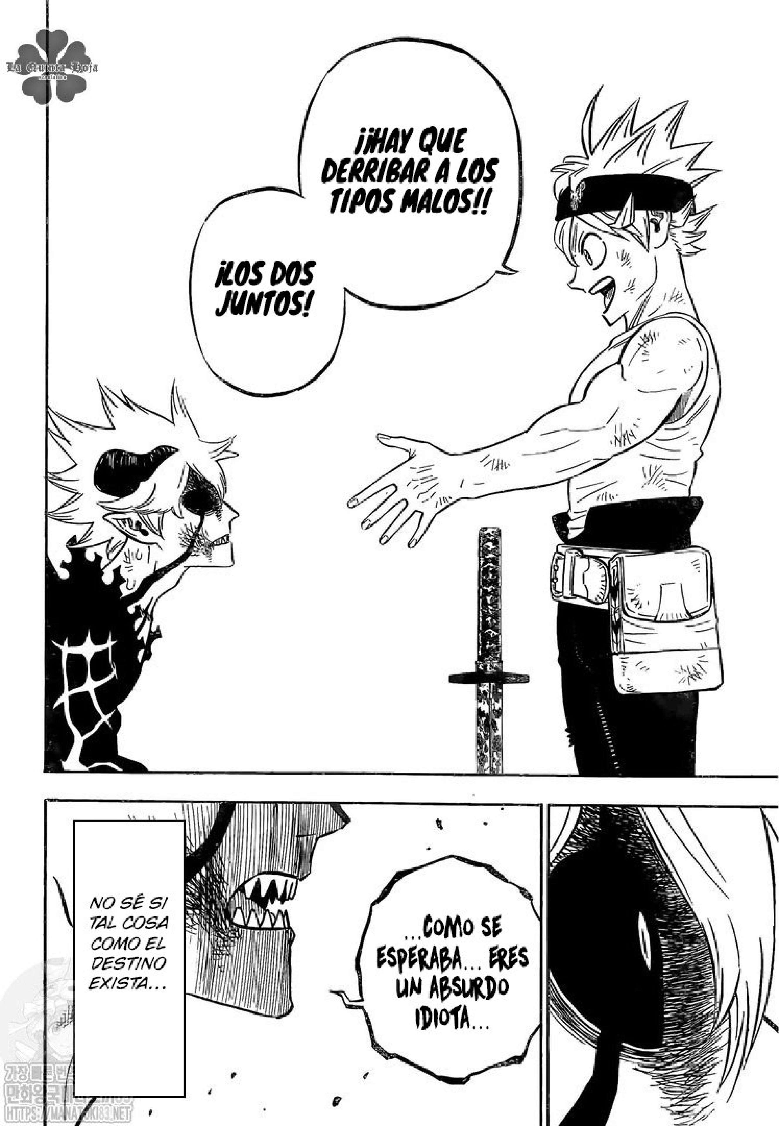 Read black Clover es Manga Online