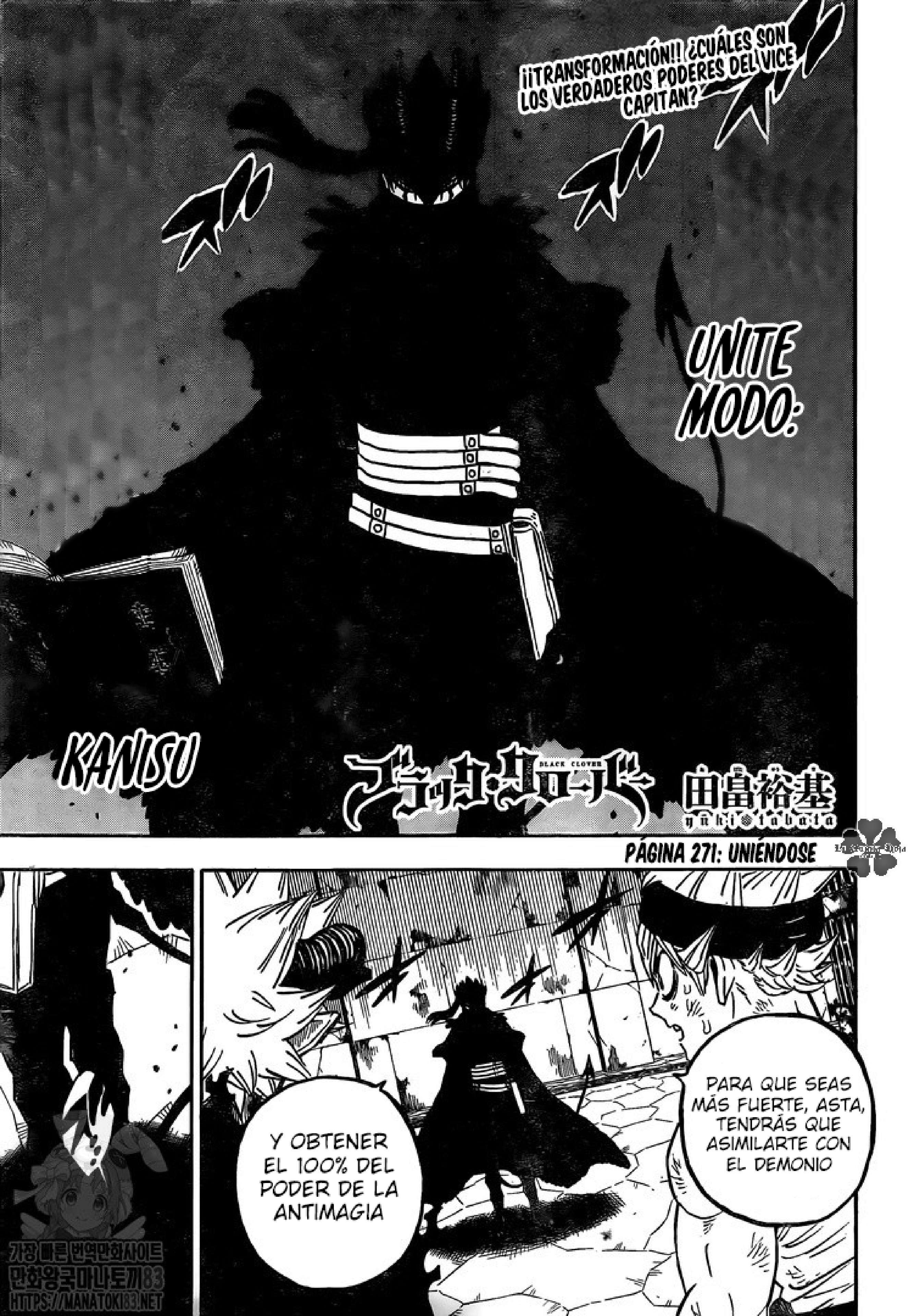 Read black Clover es Manga Online