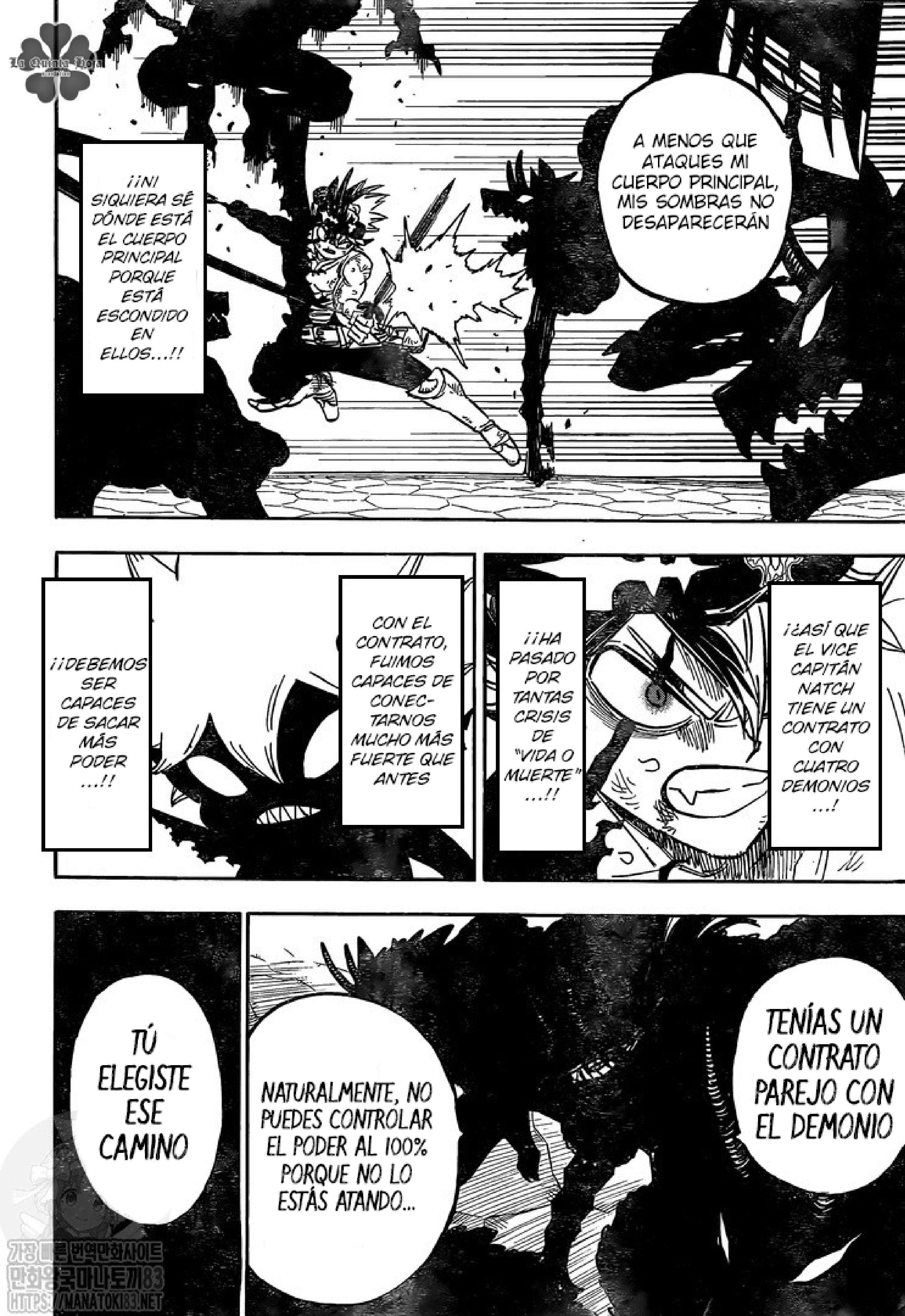 Read black Clover es Manga Online