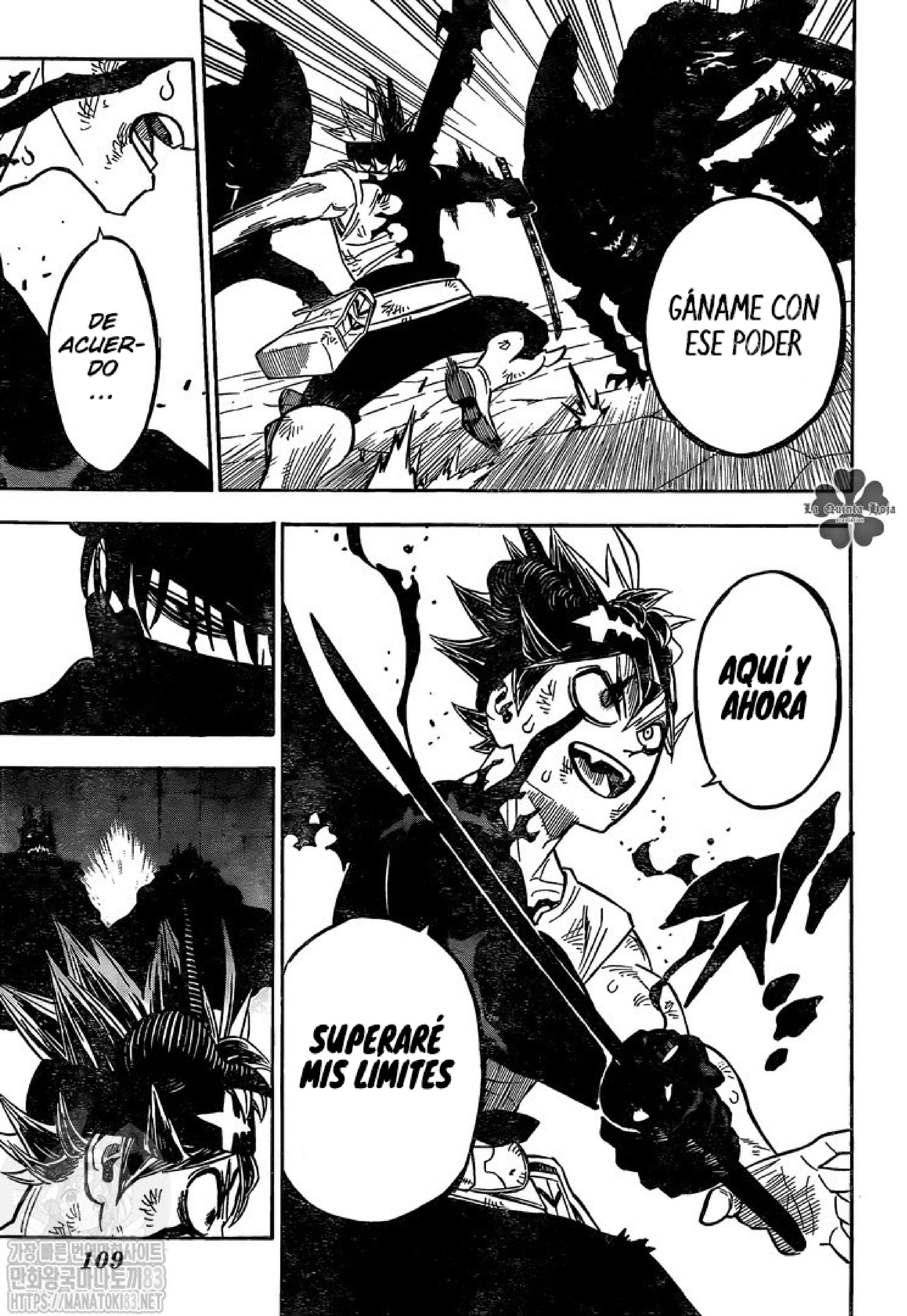 Read black Clover es Manga Online