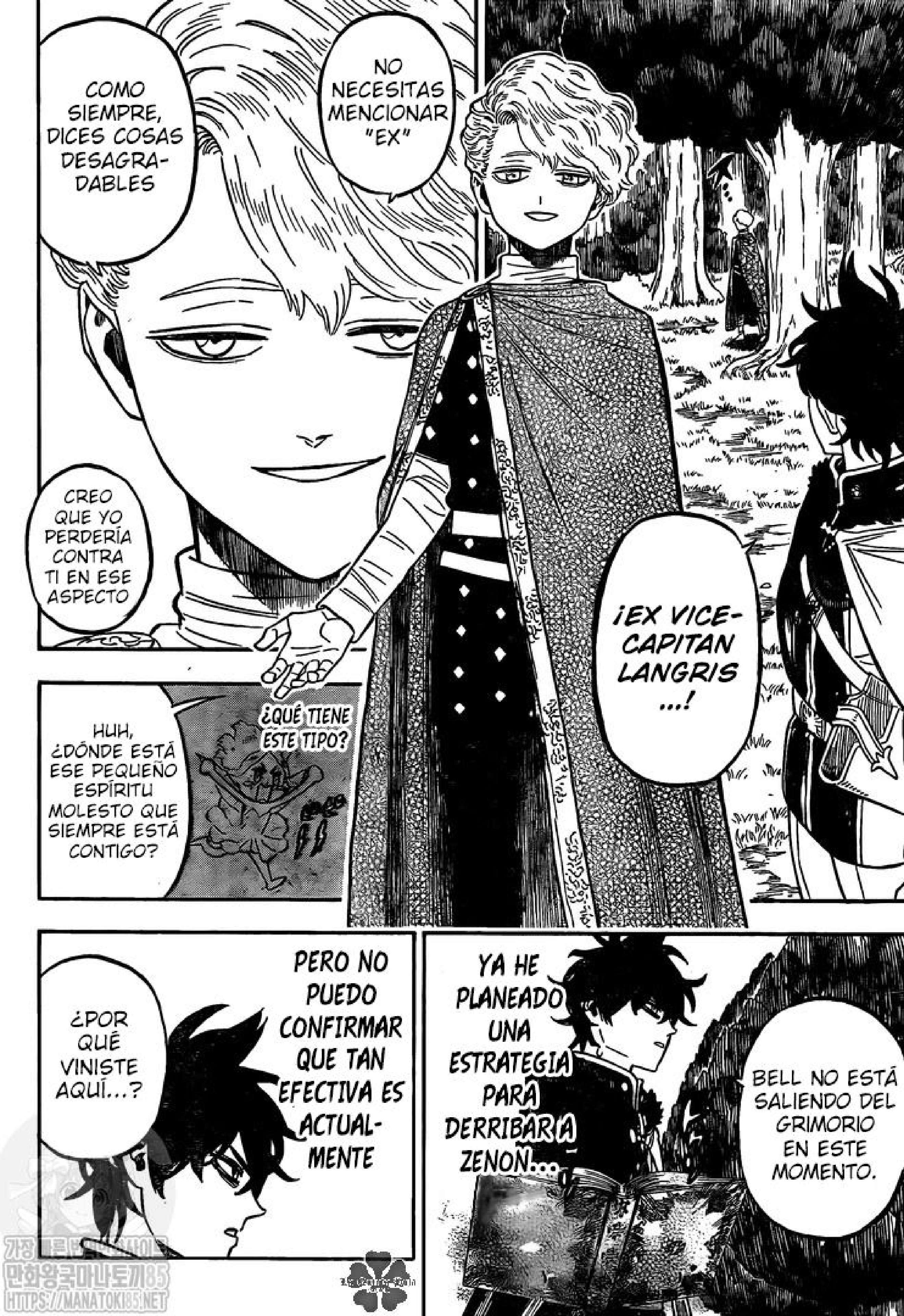 Read black Clover es Manga Online