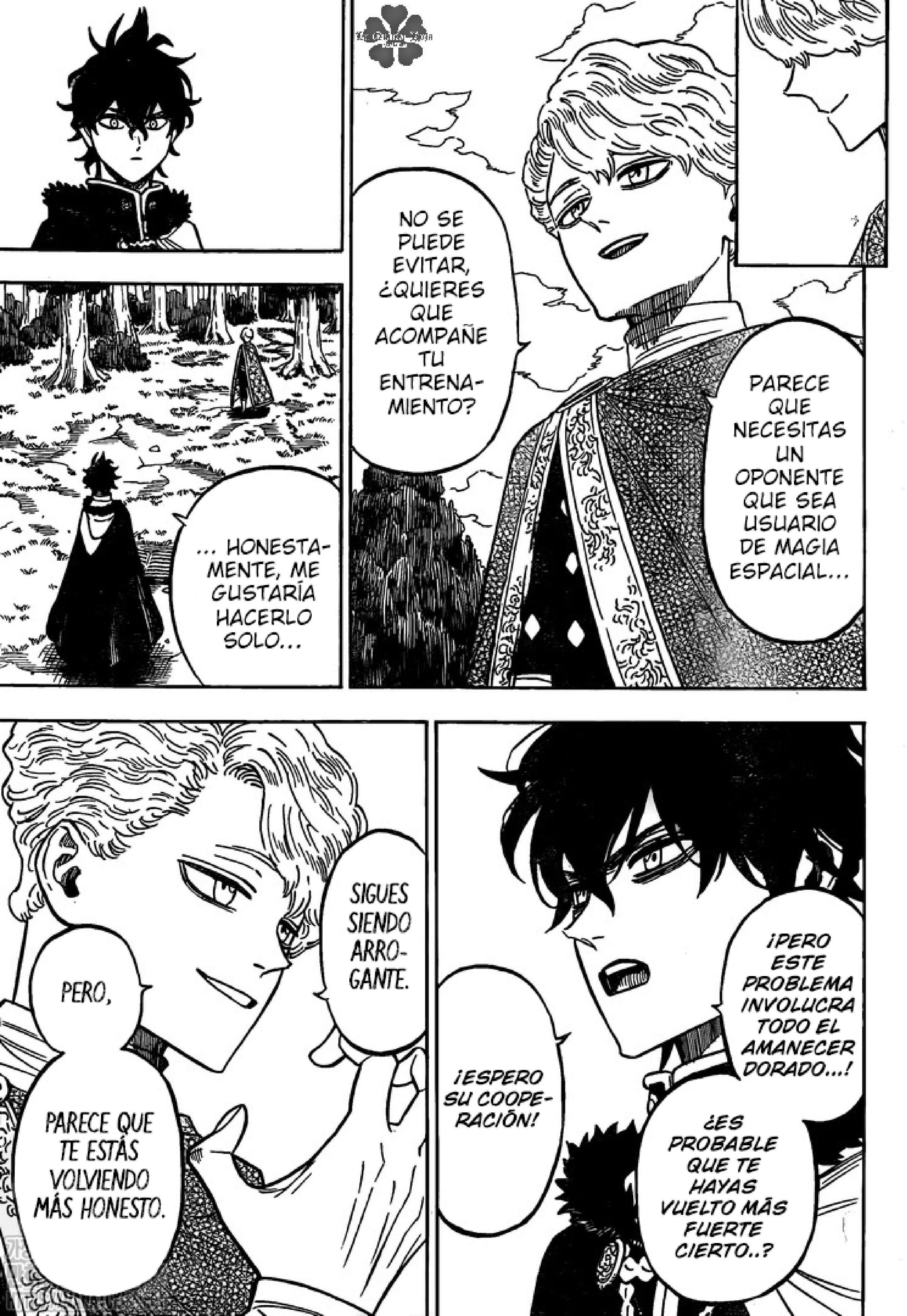 Read black Clover es Manga Online