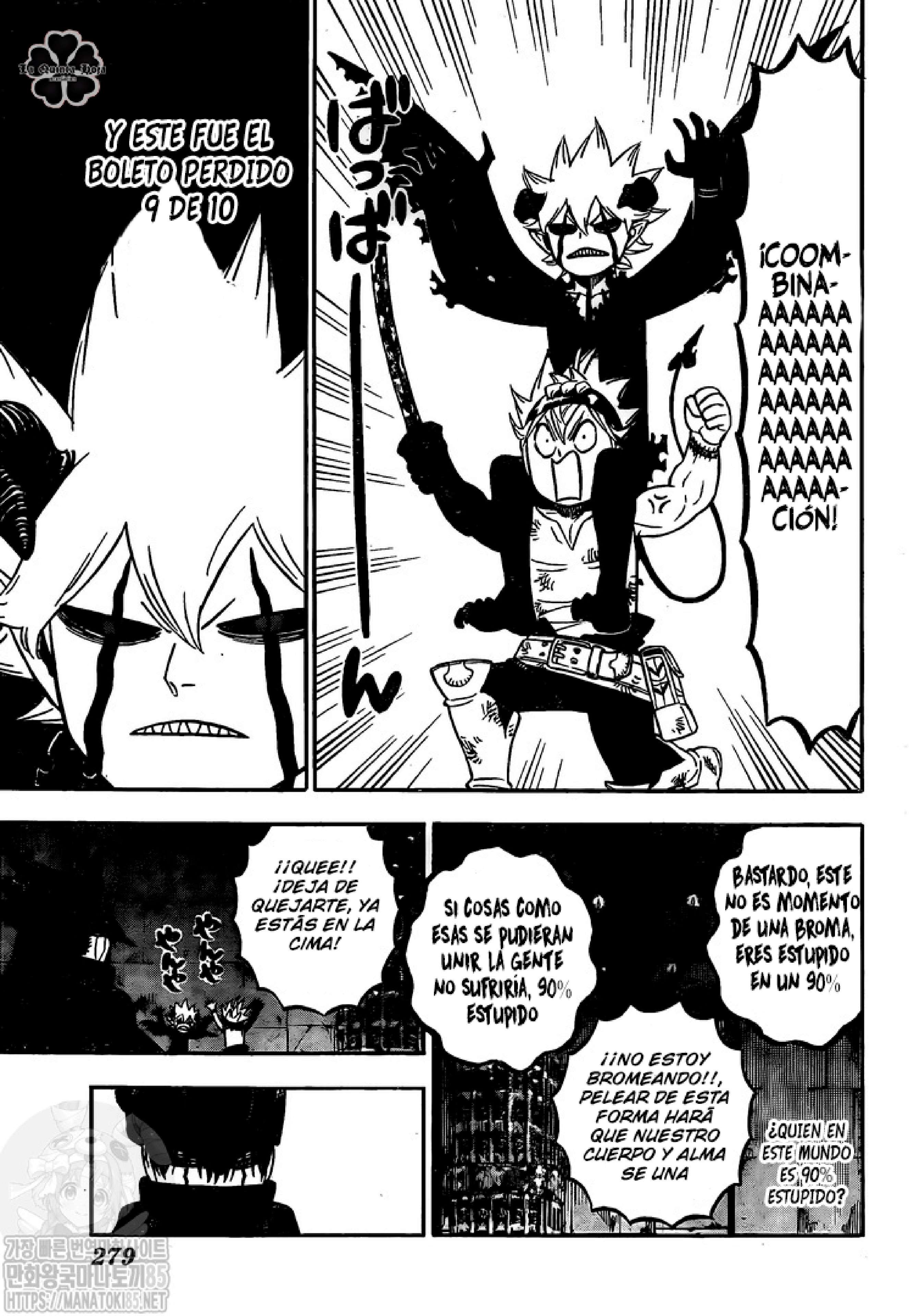 Read black Clover es Manga Online