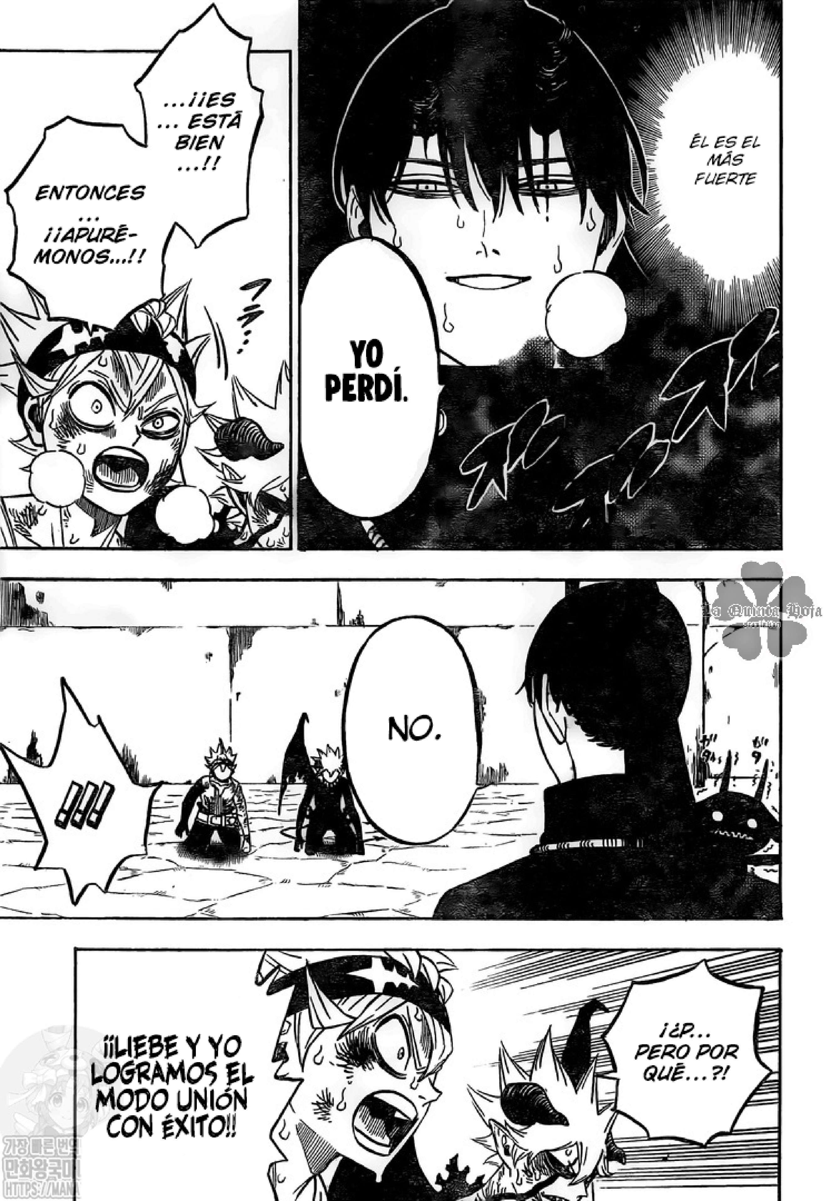 Read black Clover es Manga Online