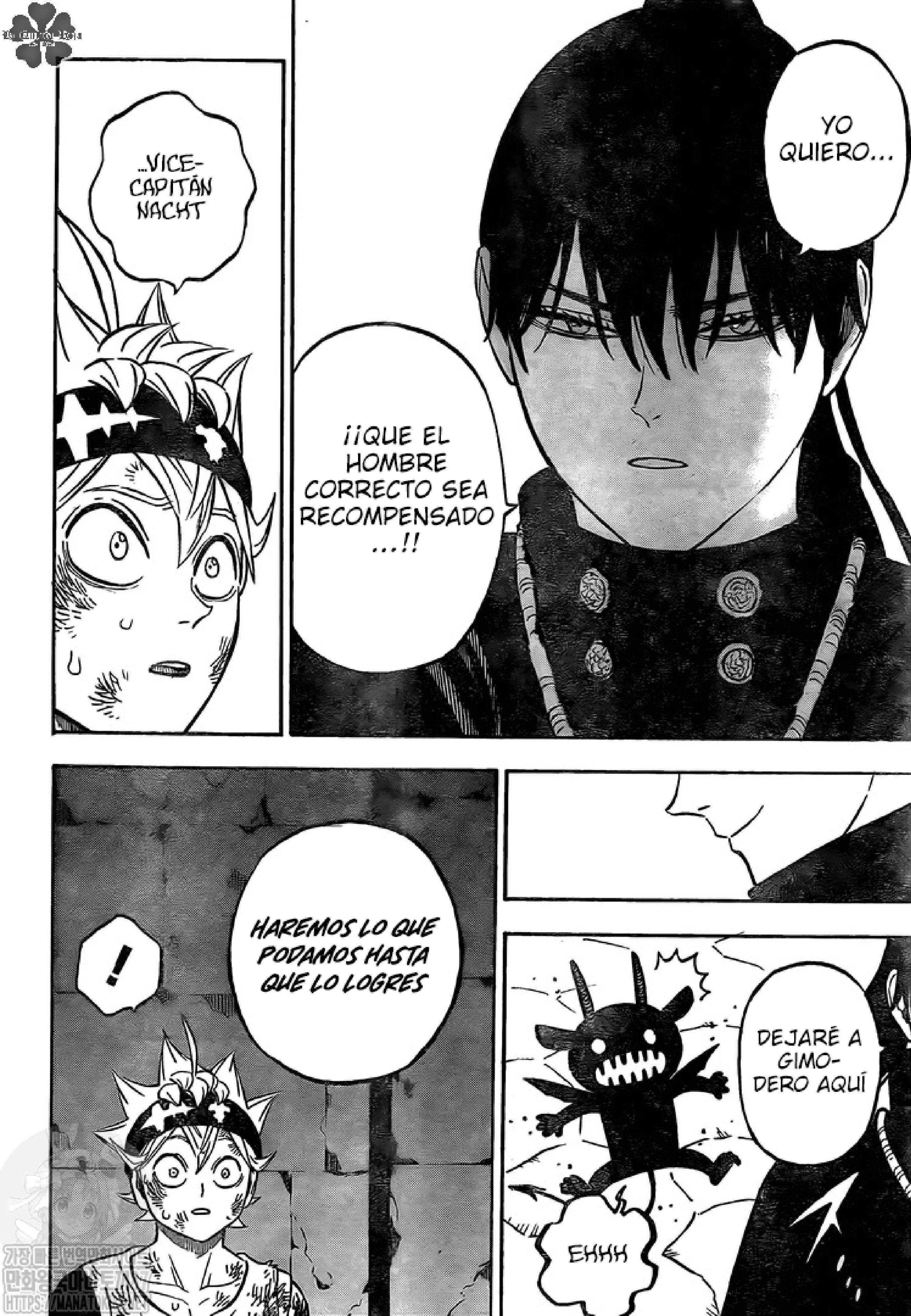 Read black Clover es Manga Online