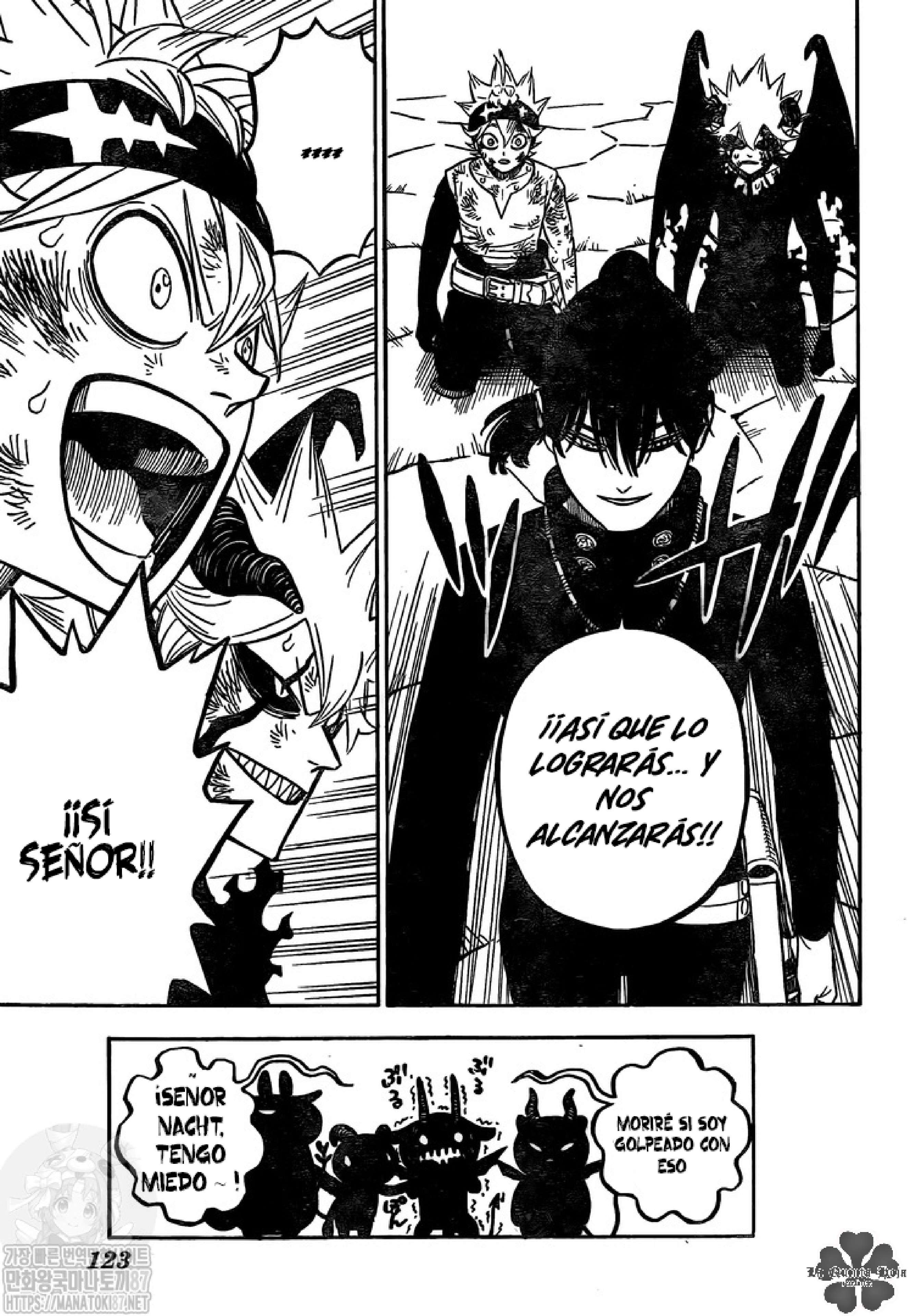 Read black Clover es Manga Online