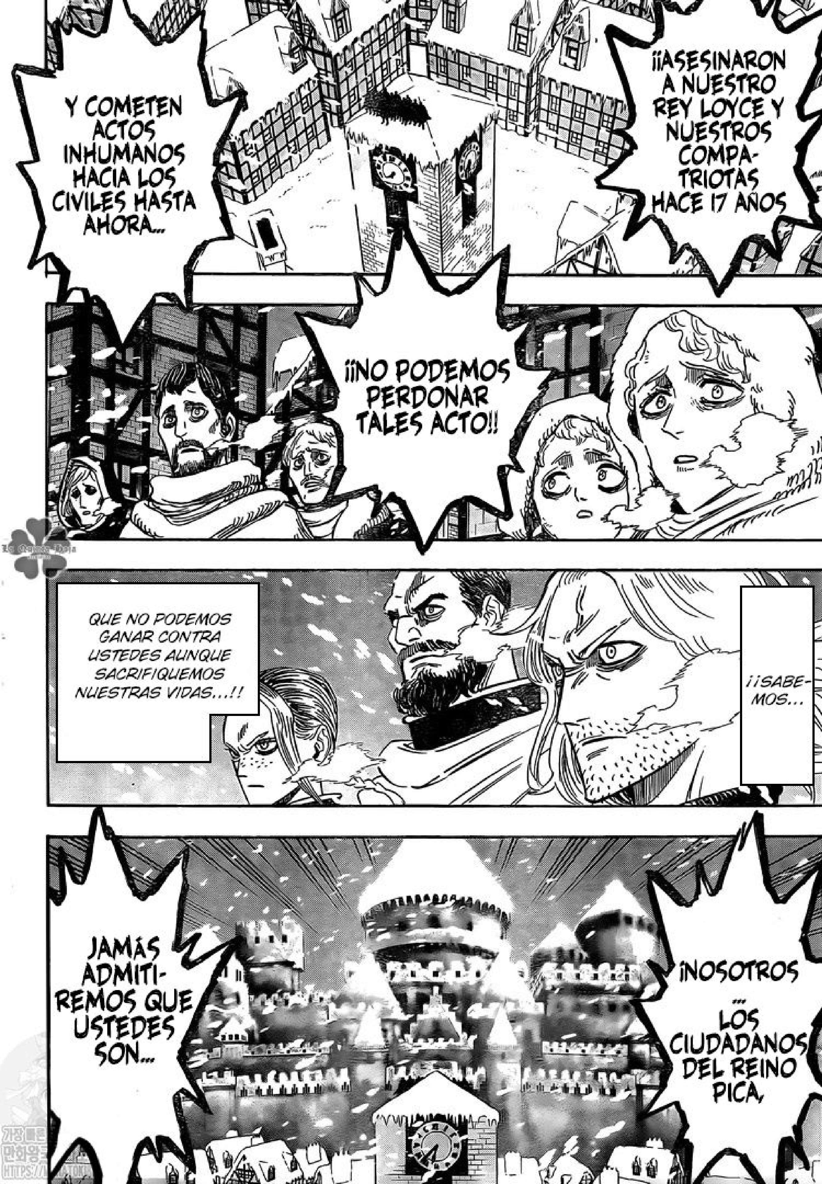 Read black Clover es Manga Online