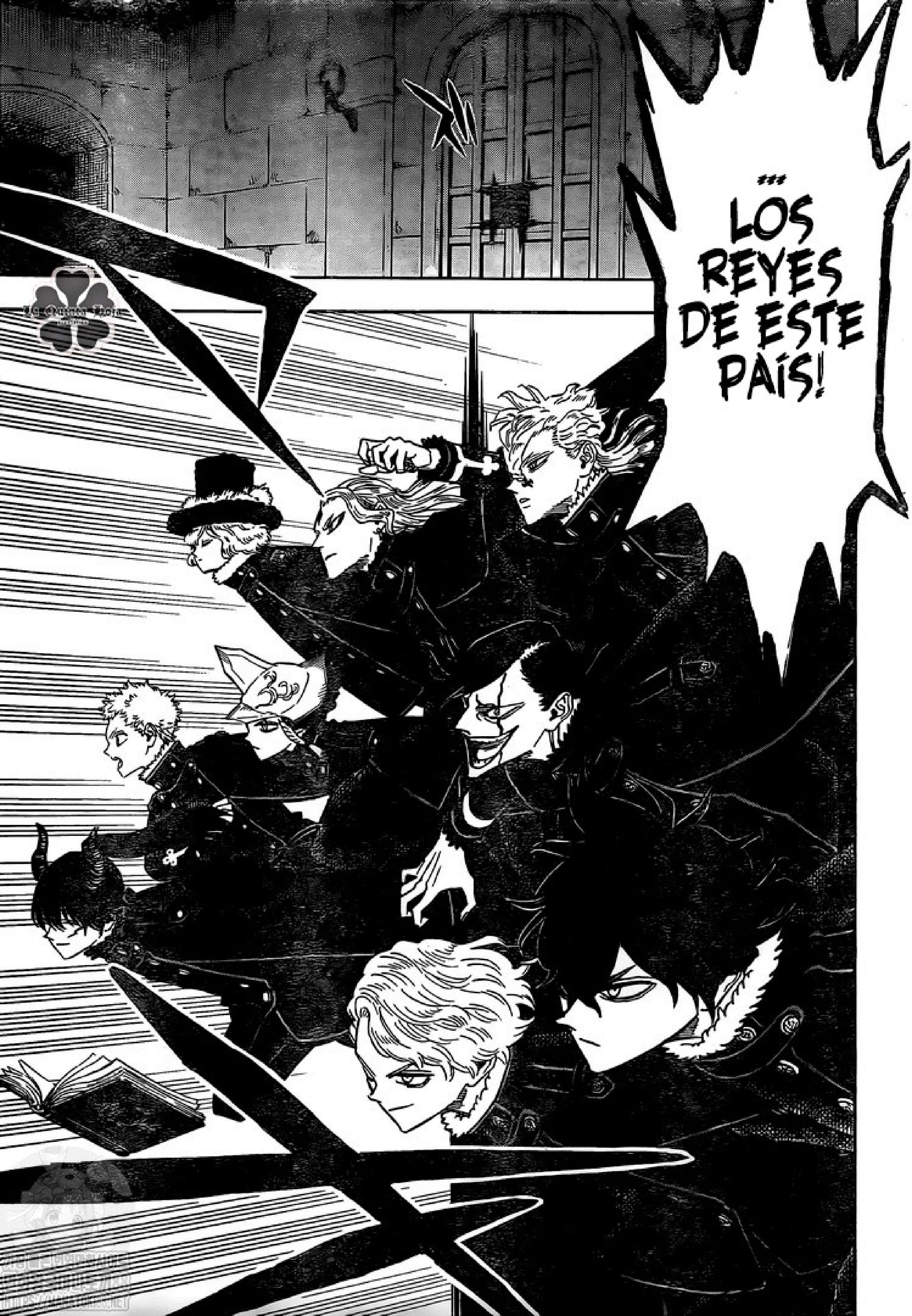 Read black Clover es Manga Online